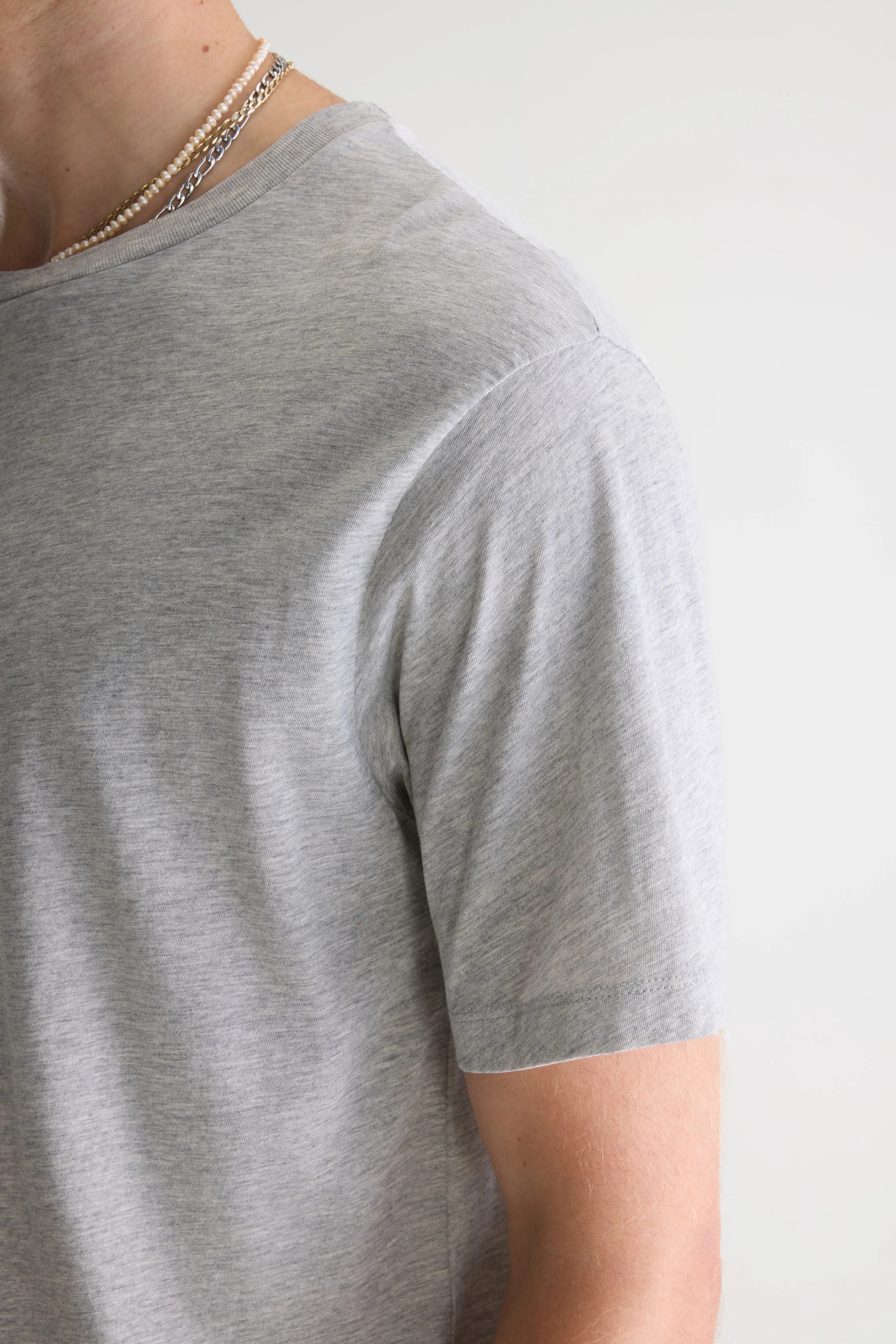 T-shirt gris à manches courtes Vinx (242 / M / H. GREY)