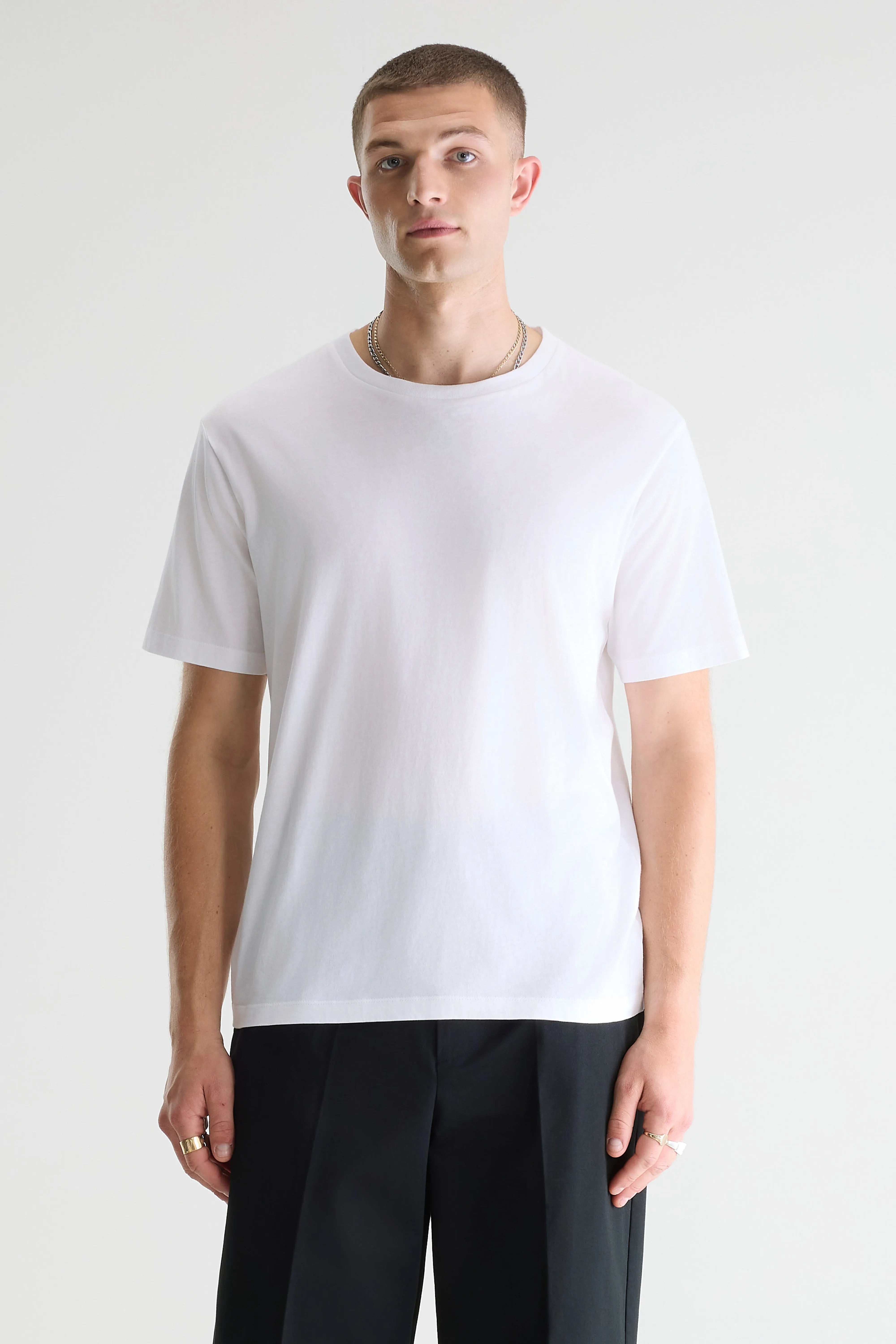 Vinx wit t-shirt met korte mouwen (252 / M / WHITE)