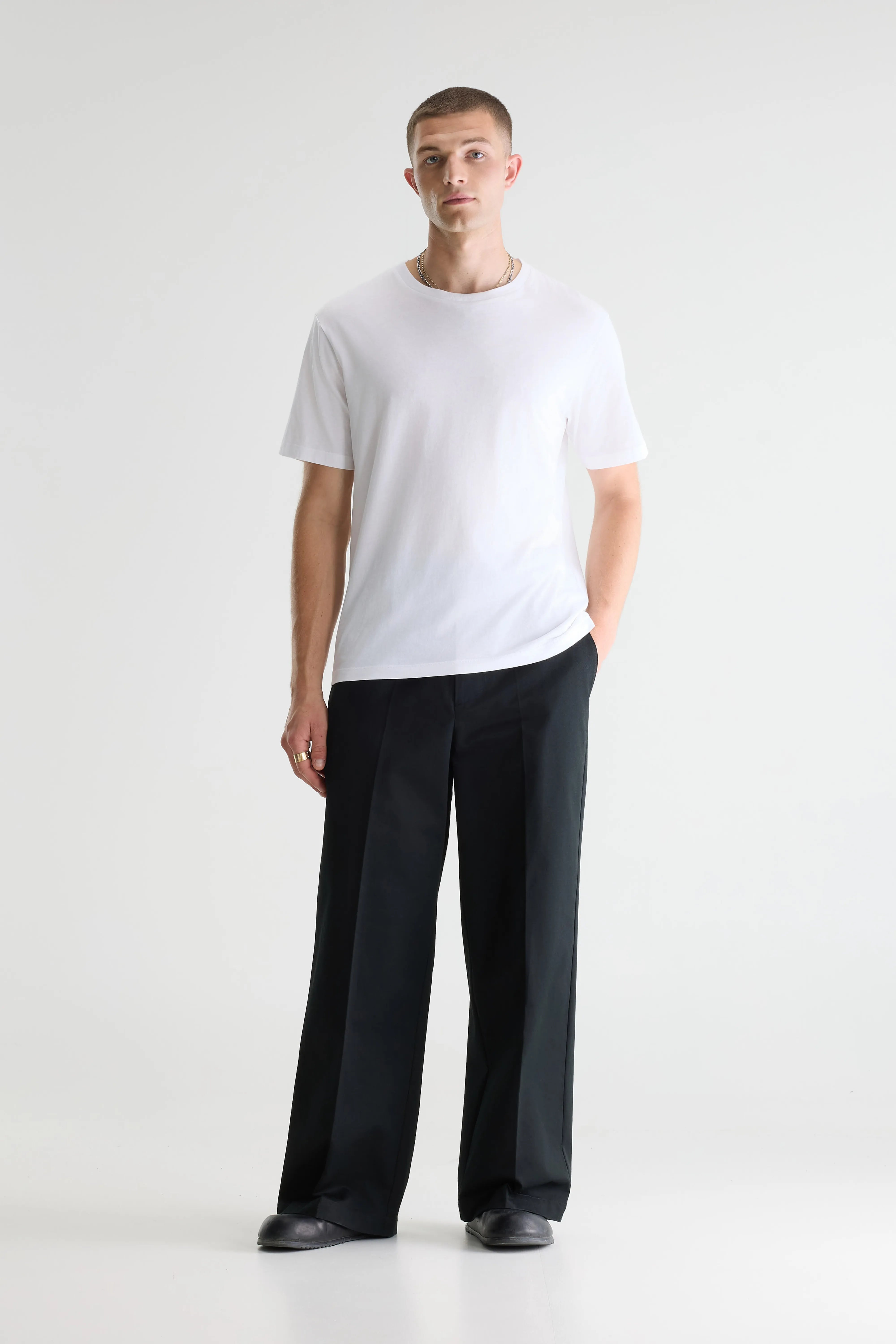 Vinx wit t-shirt met korte mouwen (252 / M / WHITE)