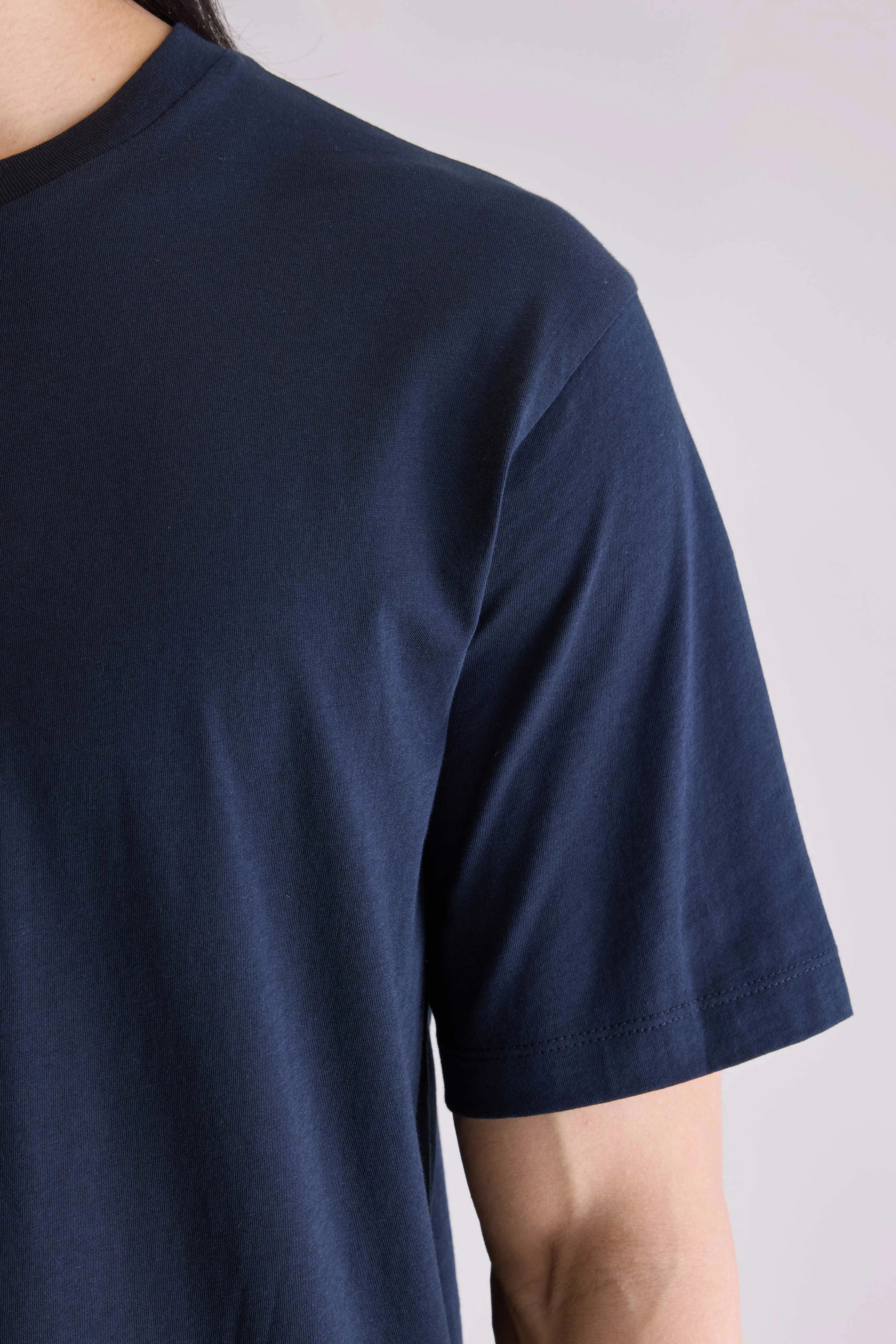 Vinx navy short-sleeve t-shirt (242 / M / NAVY)