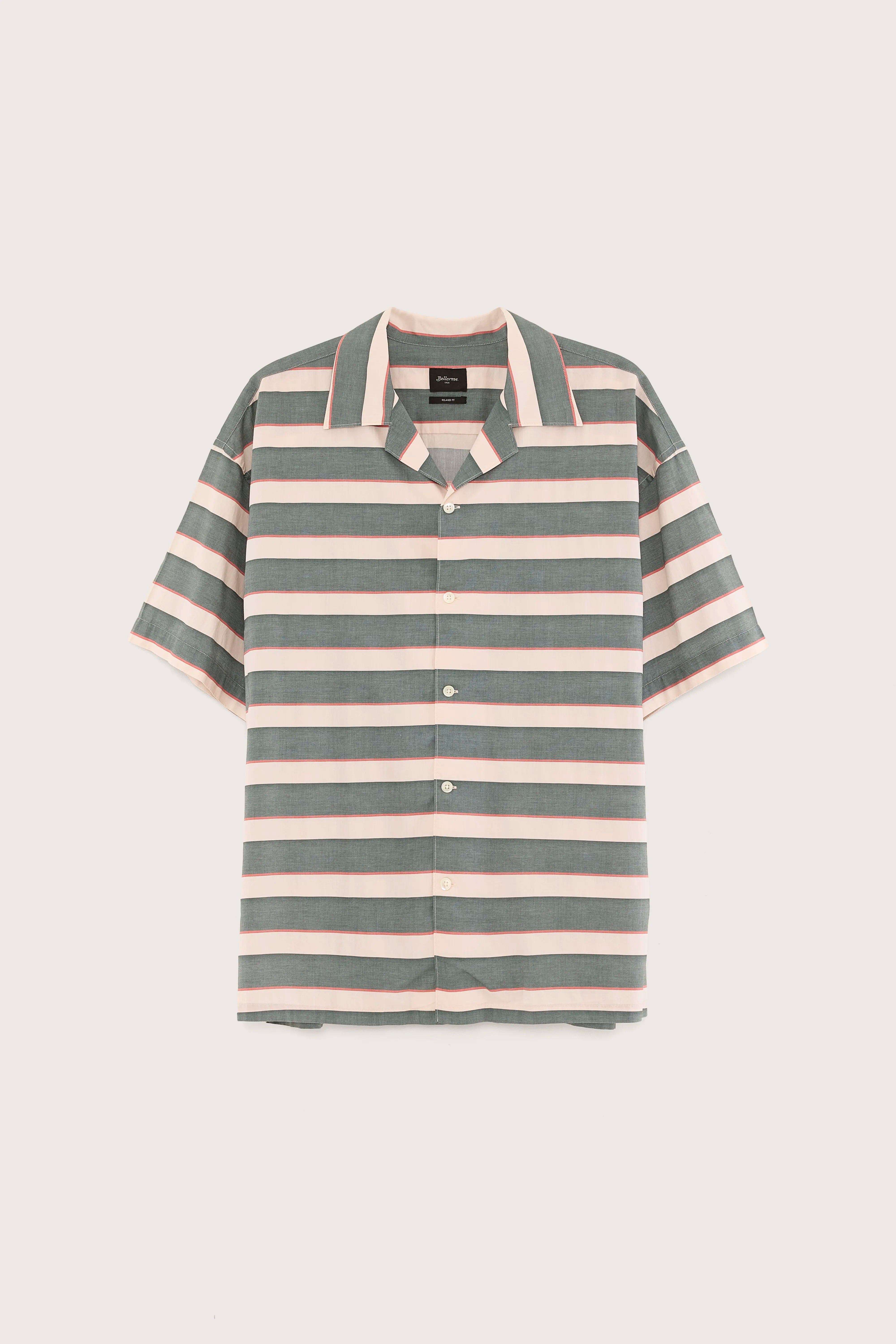 Flare relaxed shirt (251 / M / STRIPE B)