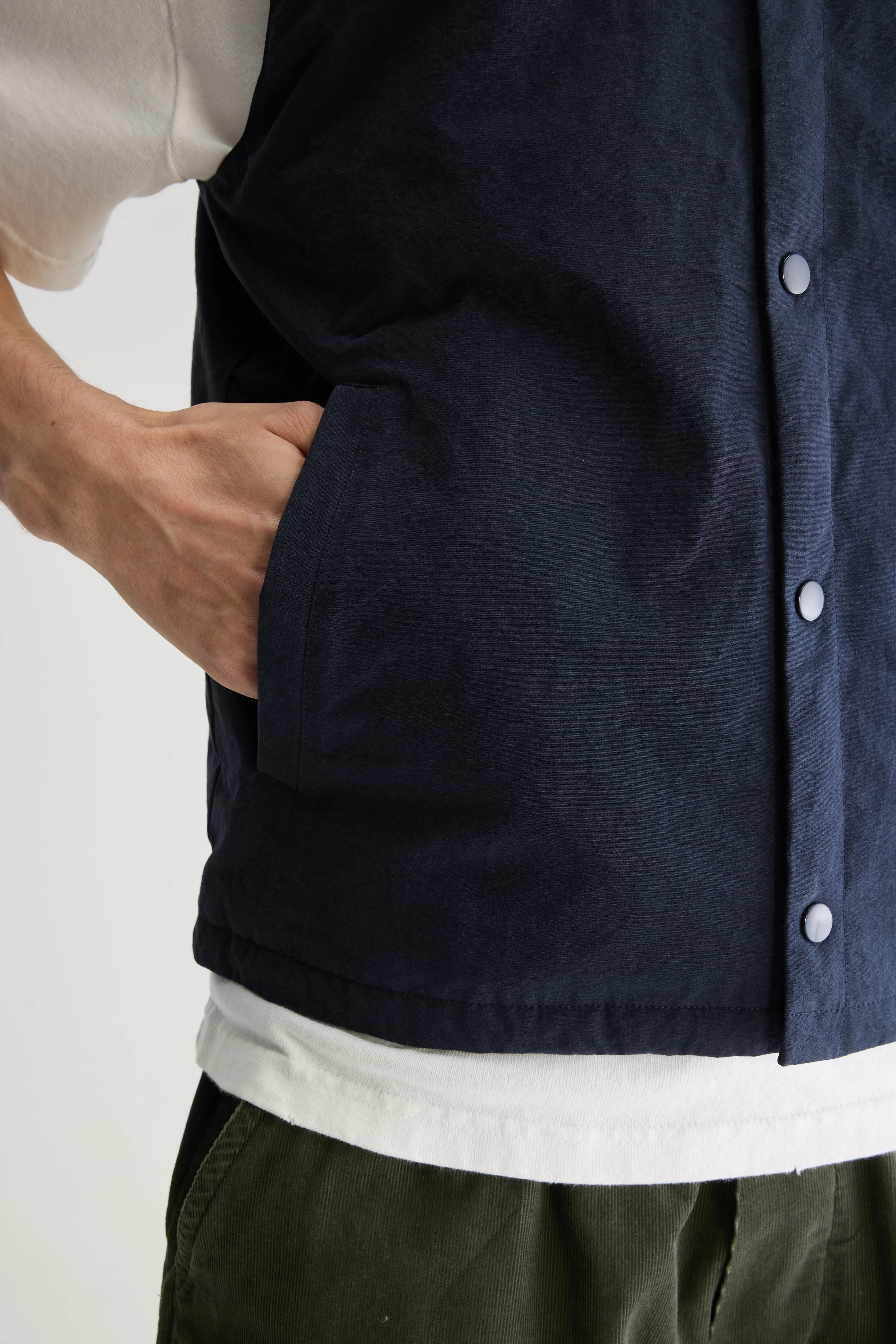 Jilet sleeveless jacket (251 / M / NAVY)