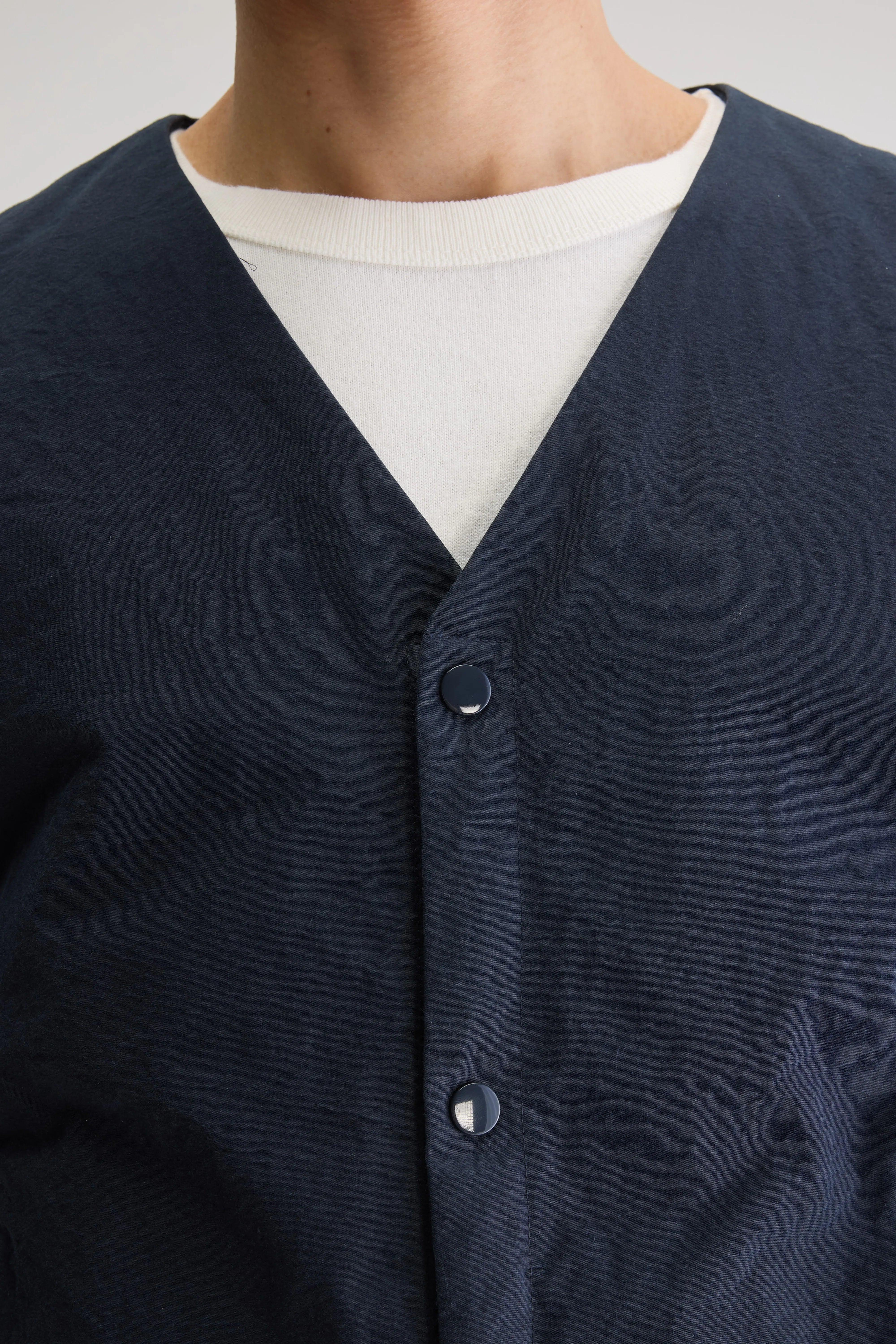 Jilet sleeveless jacket (251 / M / NAVY)