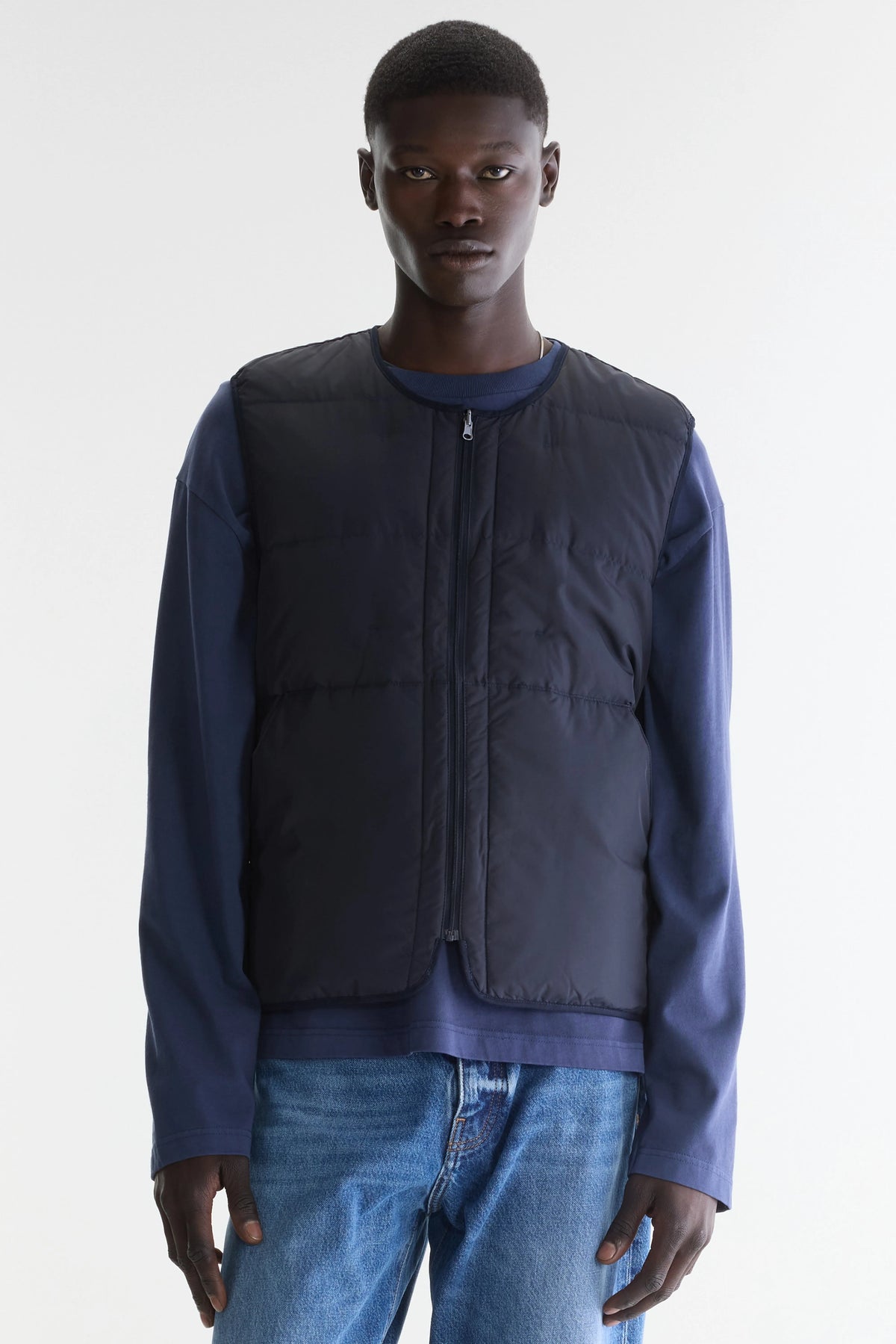 Hoch slim bodywarmer (251 / M / NAVY)