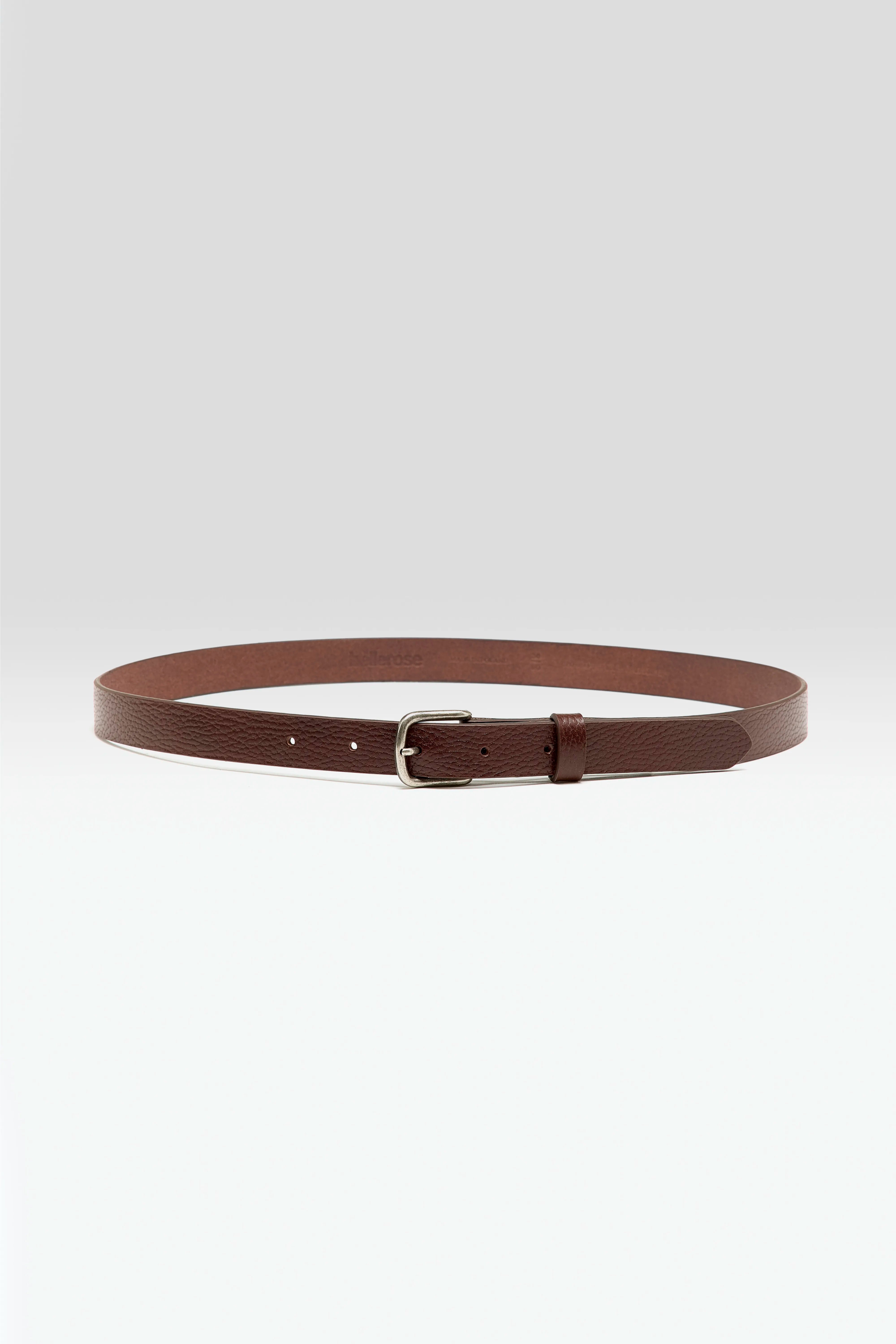 Ceinture en cuir Selta (251 / M / CHOCOLATE)