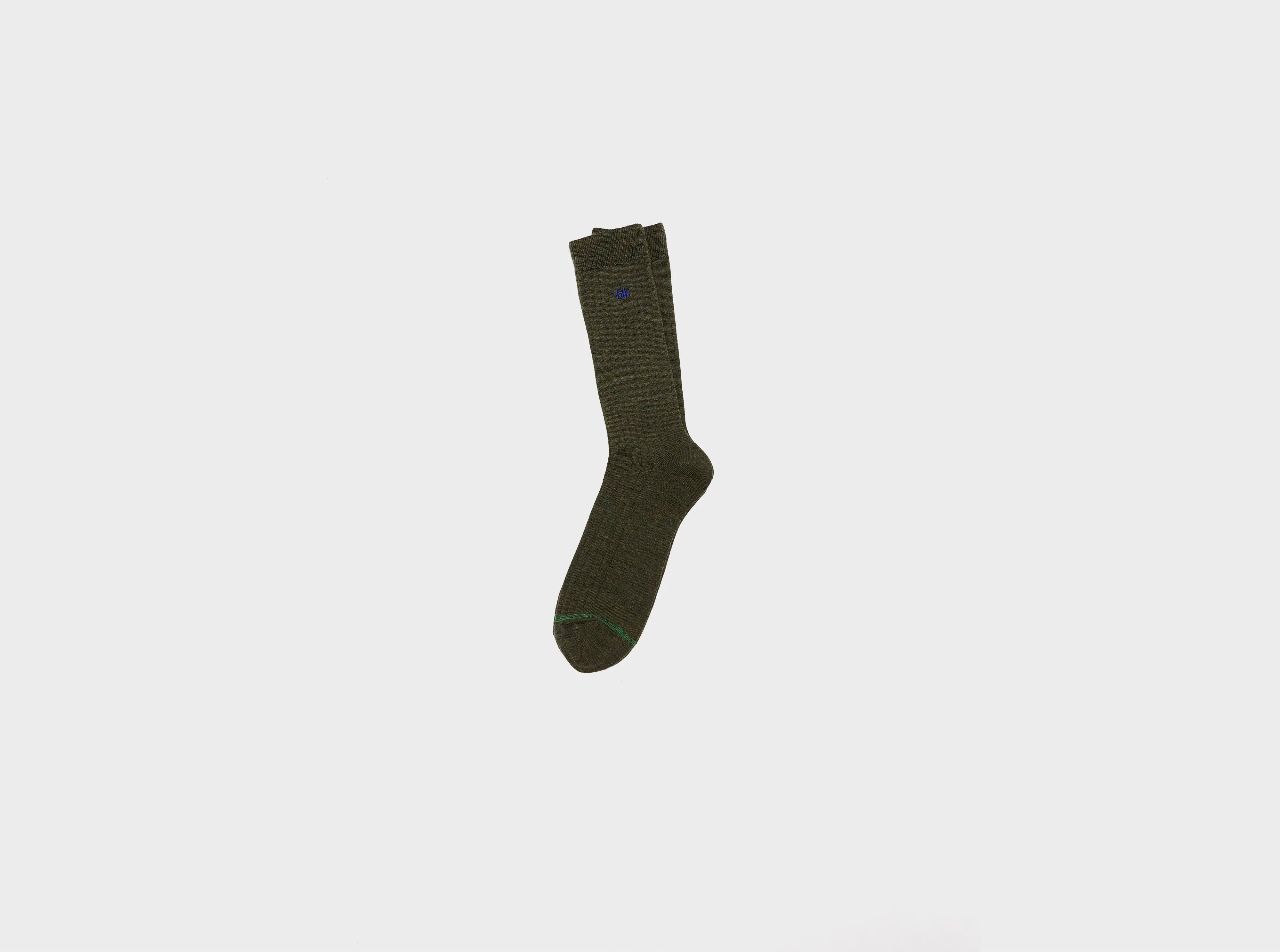 Batim crew socks (252 / M / OLIVE)