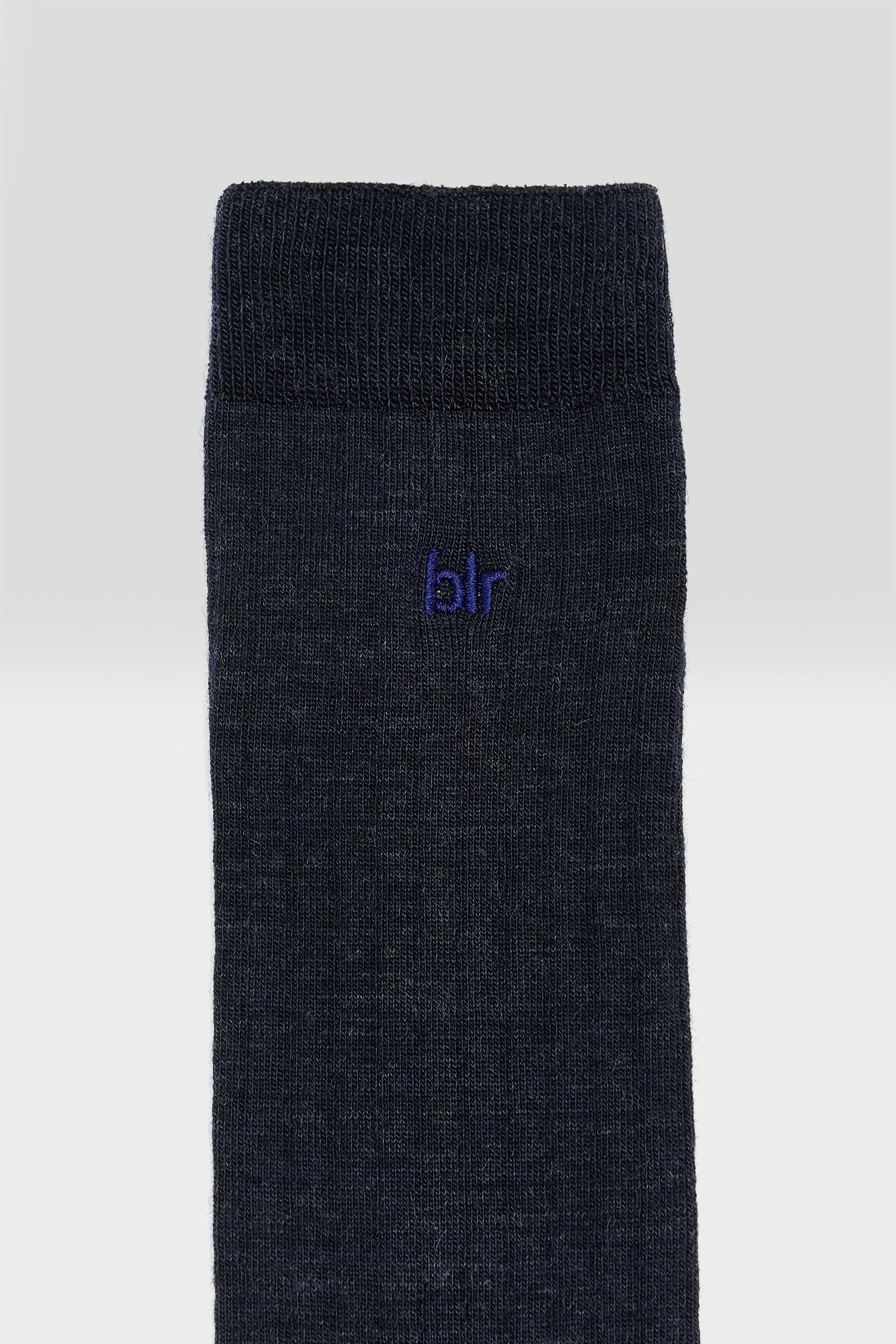 Batim crew socks (252 / M / NIGHT SHADOW)