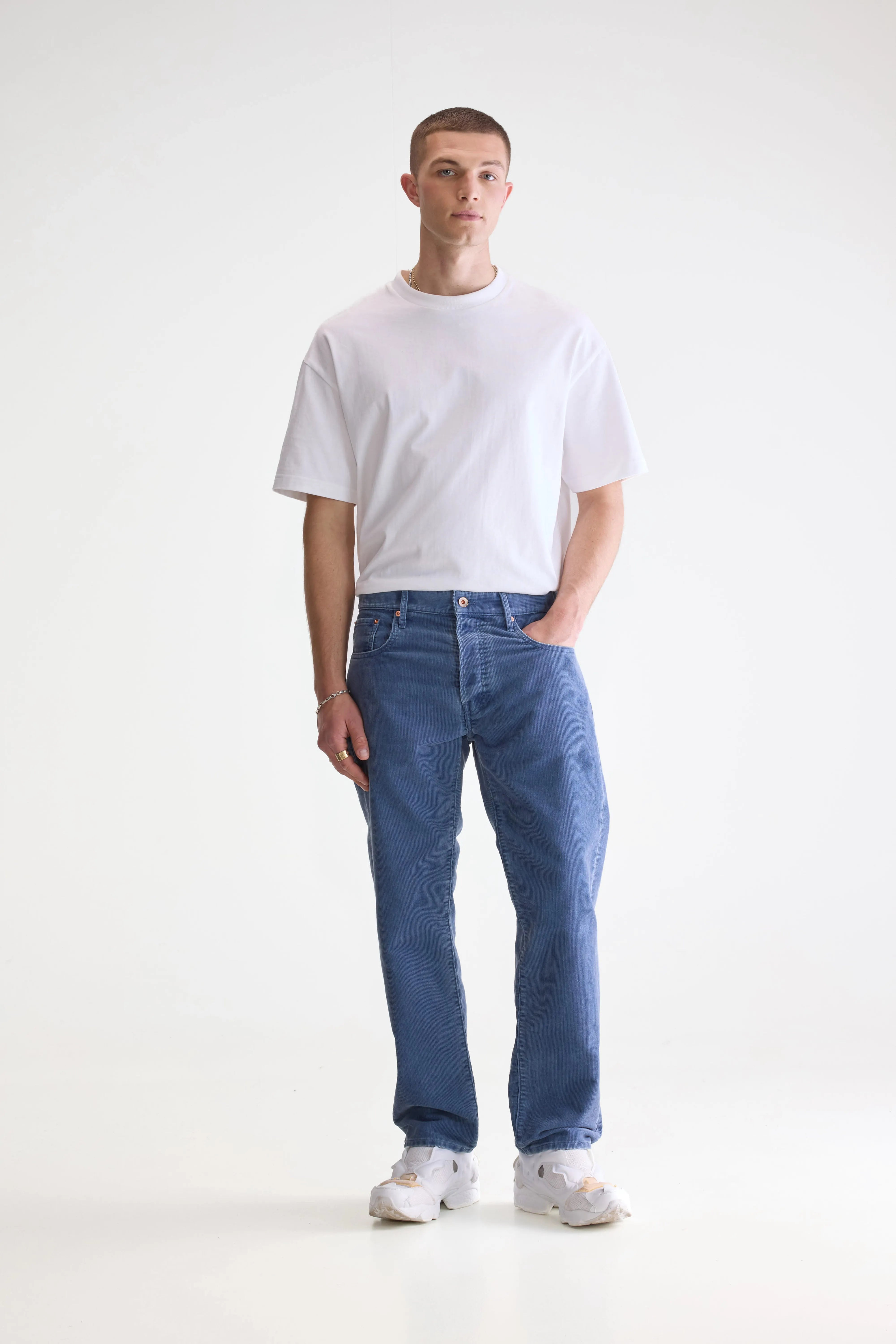 Percy Relaxed Trousers - Crystal For Men | Bellerose
