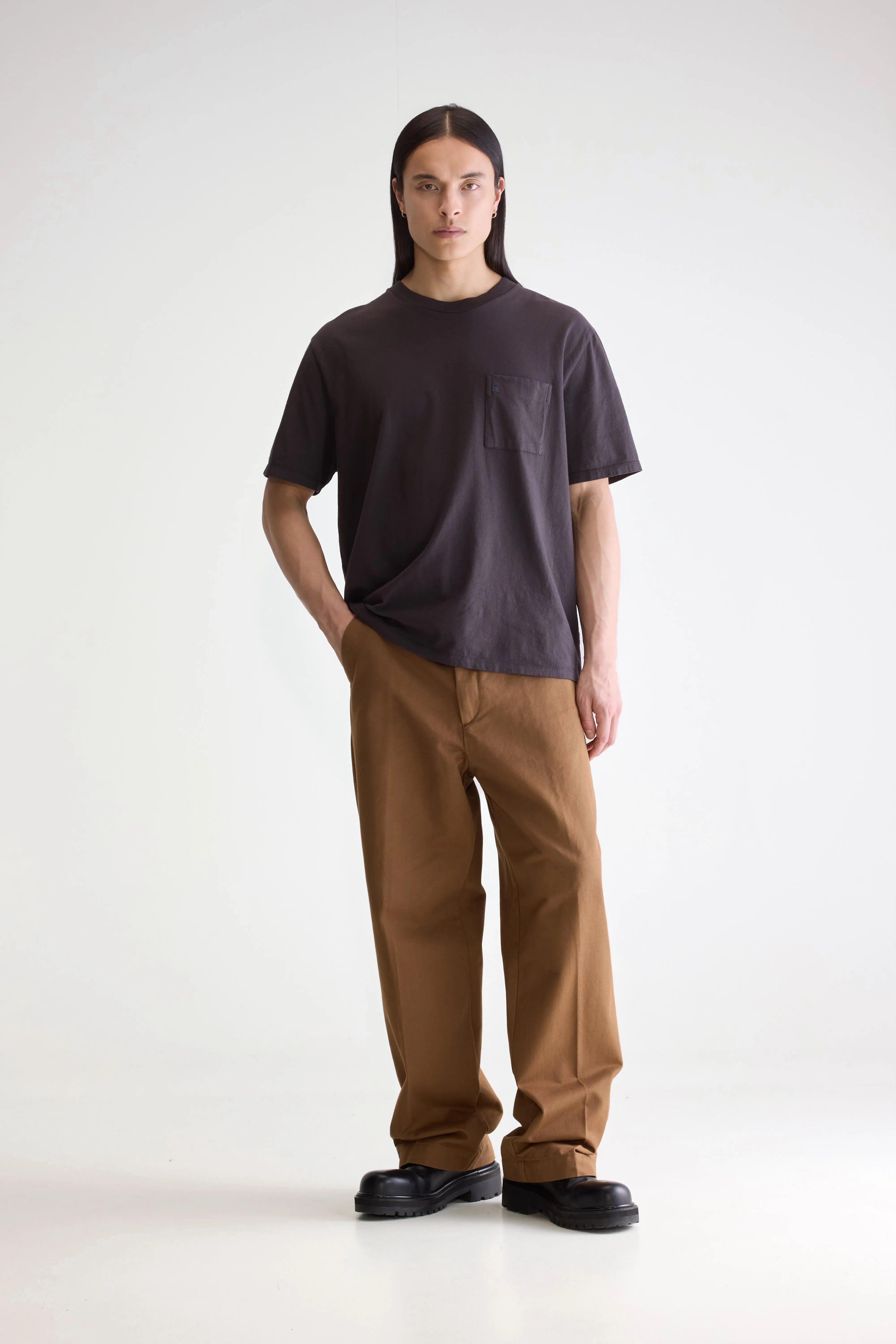 Video relaxed t-shirt (252 / M / DARK PURPLE)