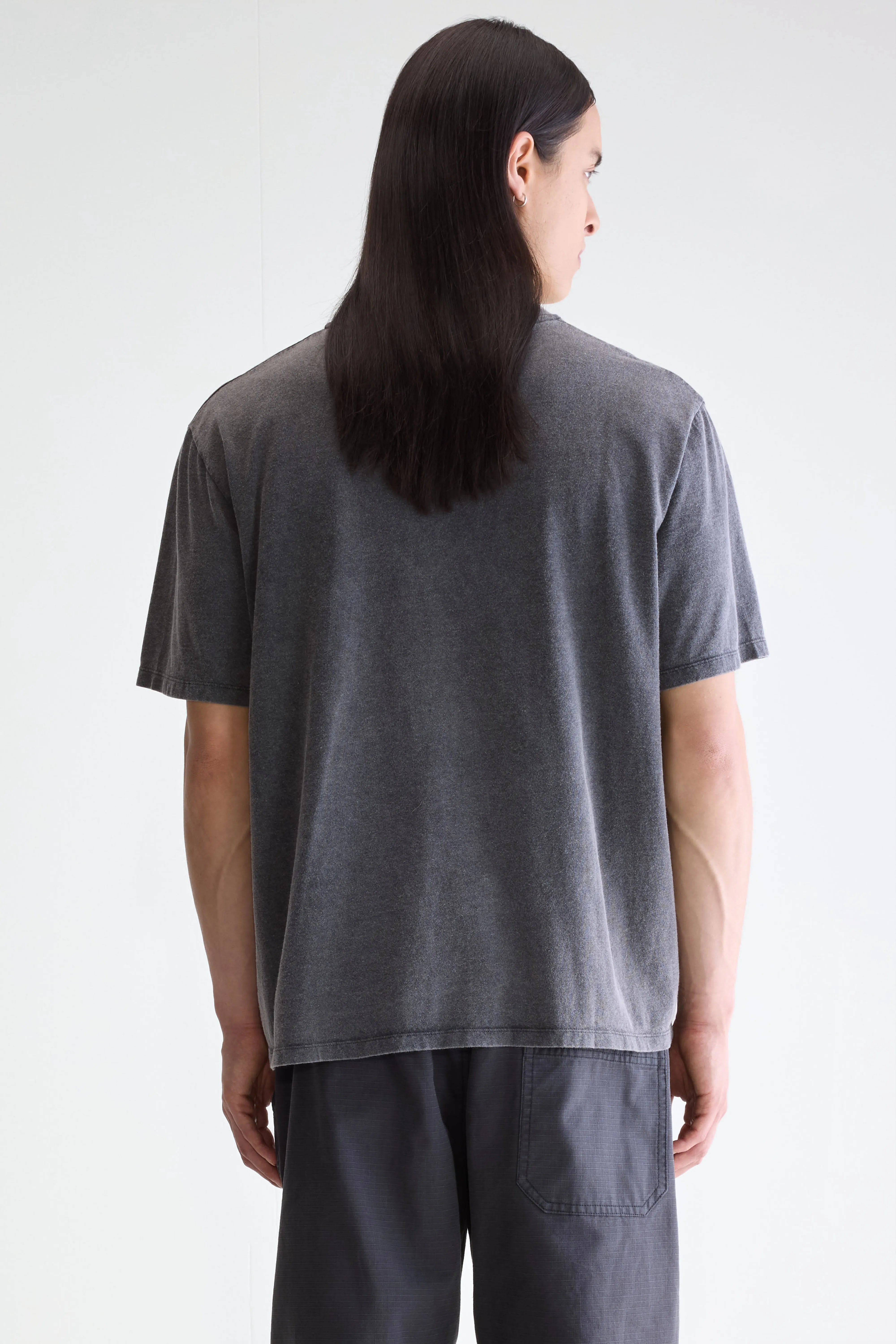 Video relaxed t-shirt (252 / M / BLACK SAND)