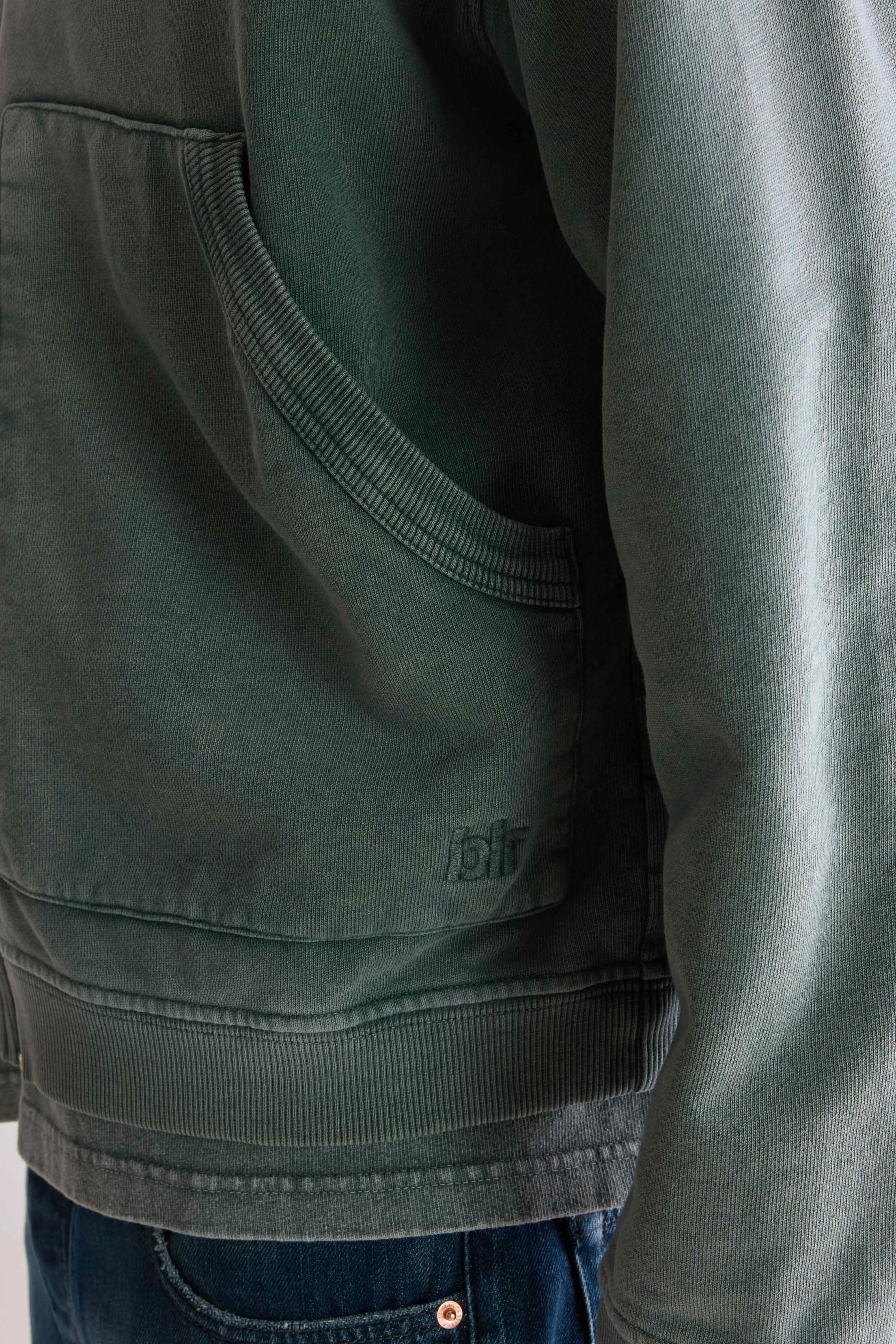 Sweatshirt à capuche zippé Falkon (252 / M / BOTTLE)