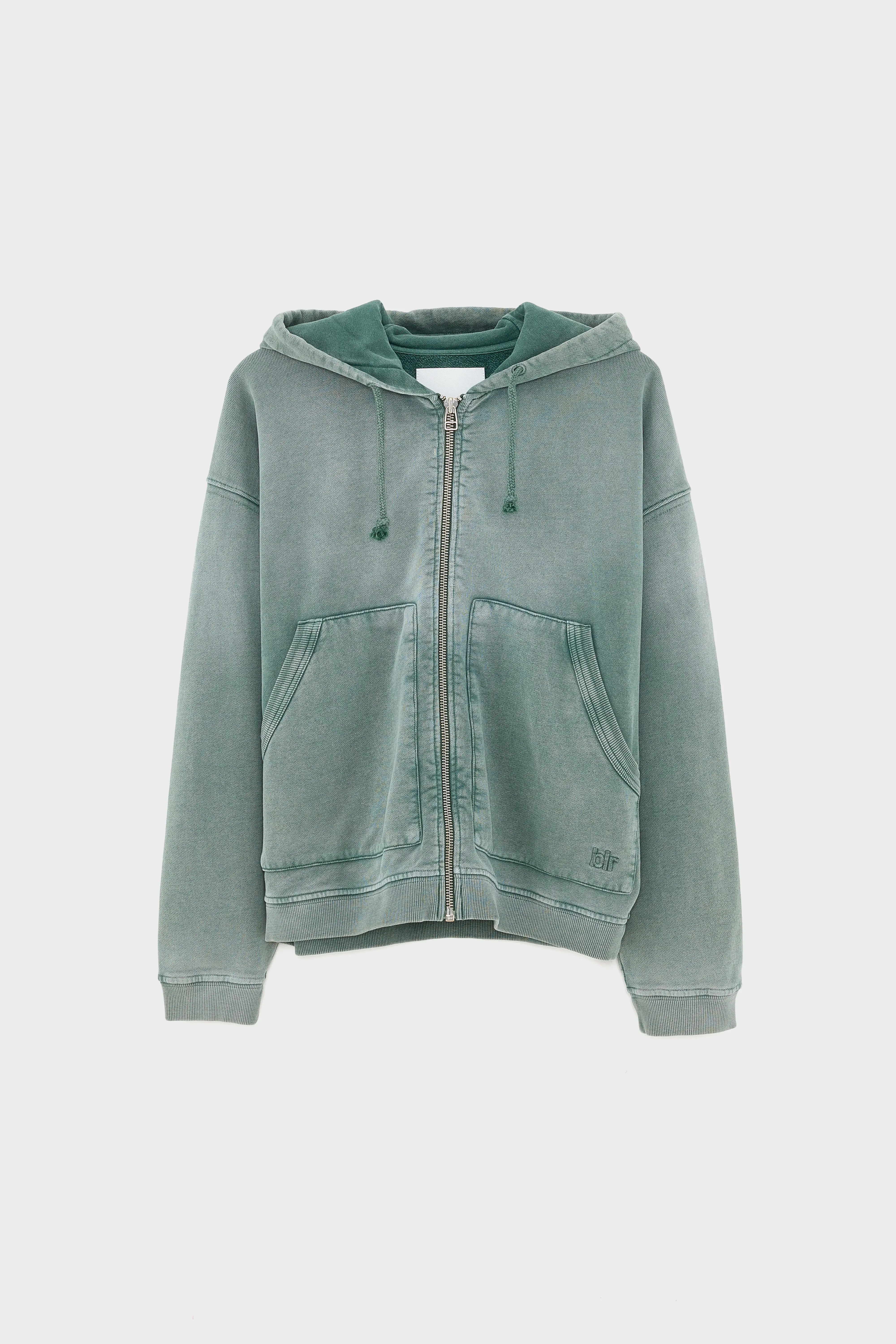 Sweatshirt à capuche zippé Falkon (252 / M / BOTTLE)