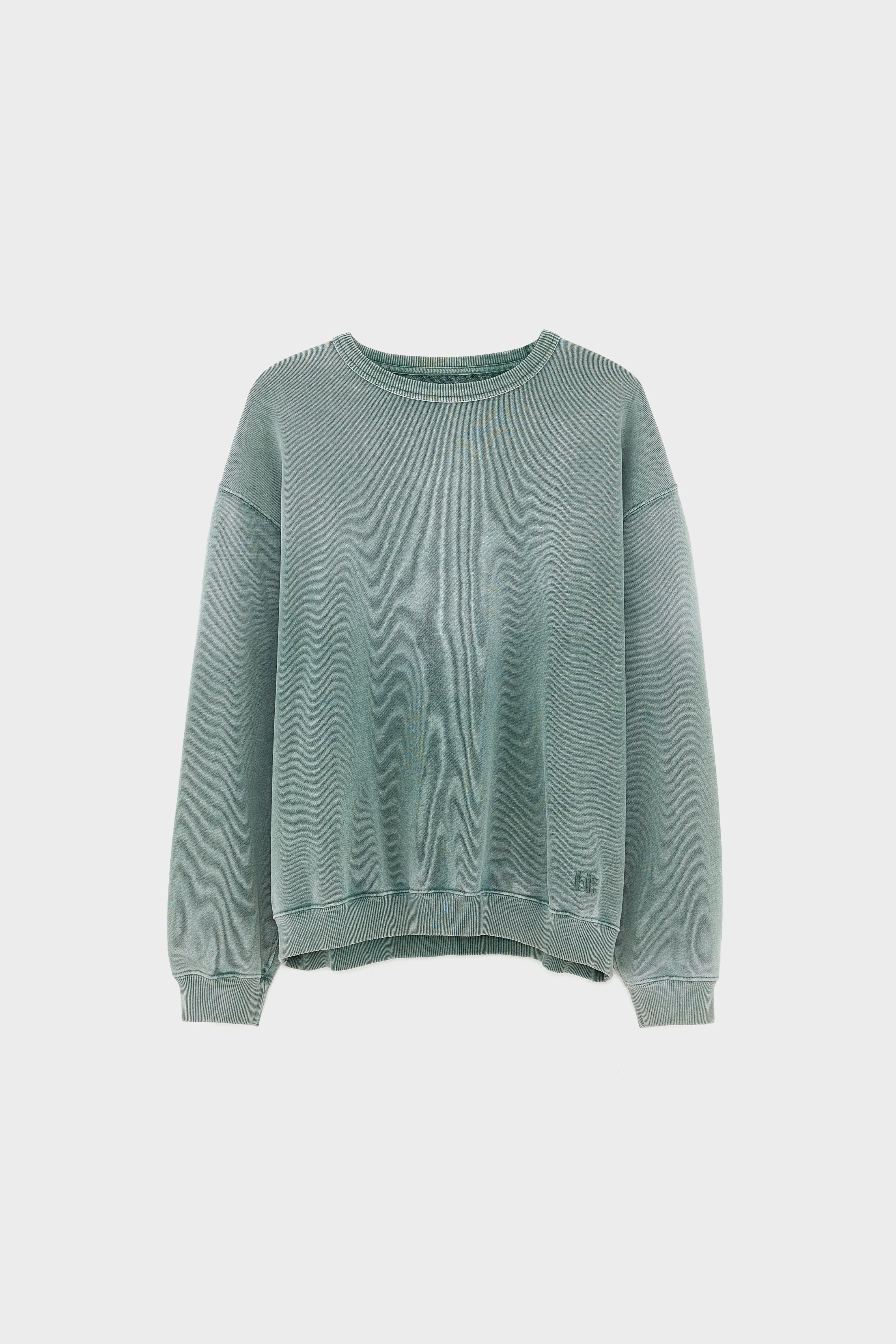 Sweatshirt col rond Fabien (252 / M / BOTTLE)