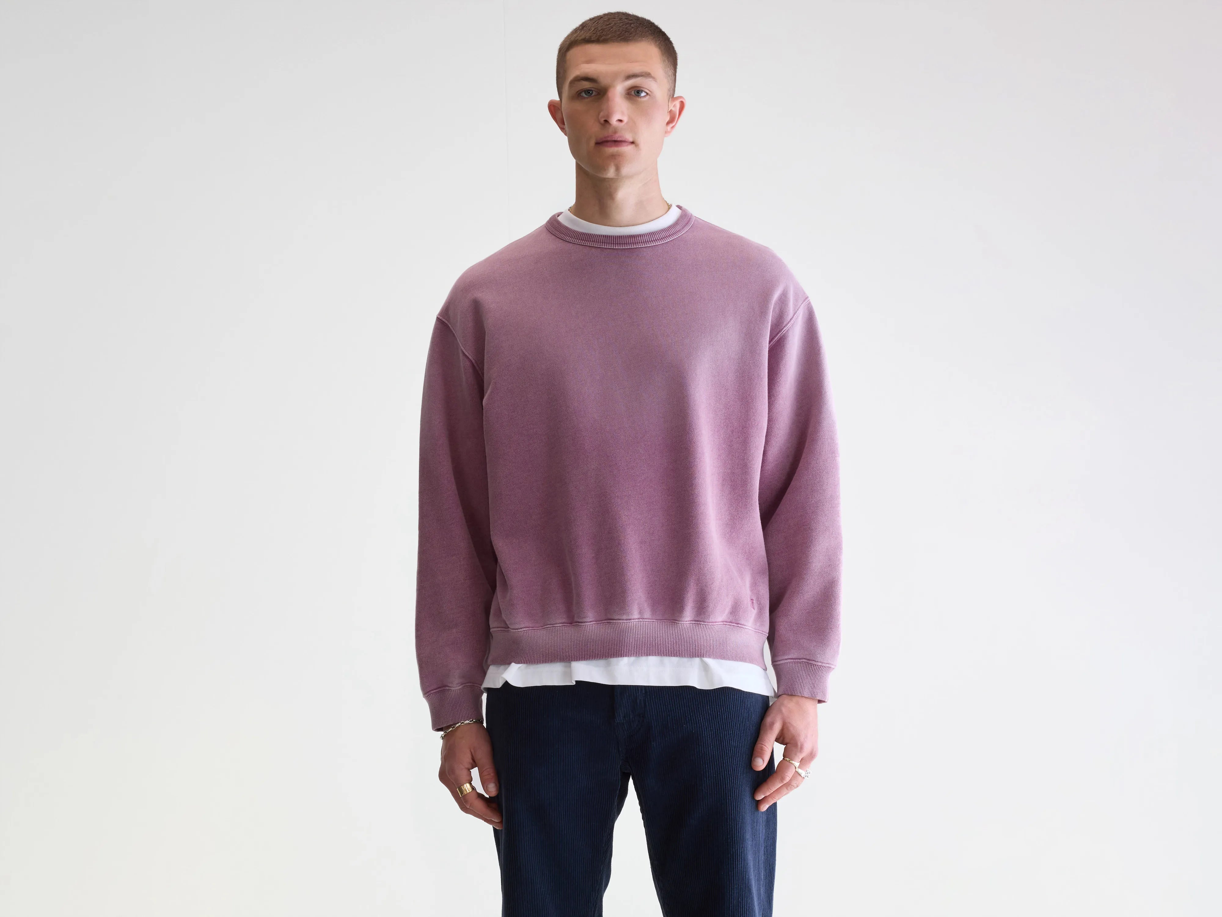 Fabien crewneck sweatshirt (252 / M / VELVET)
