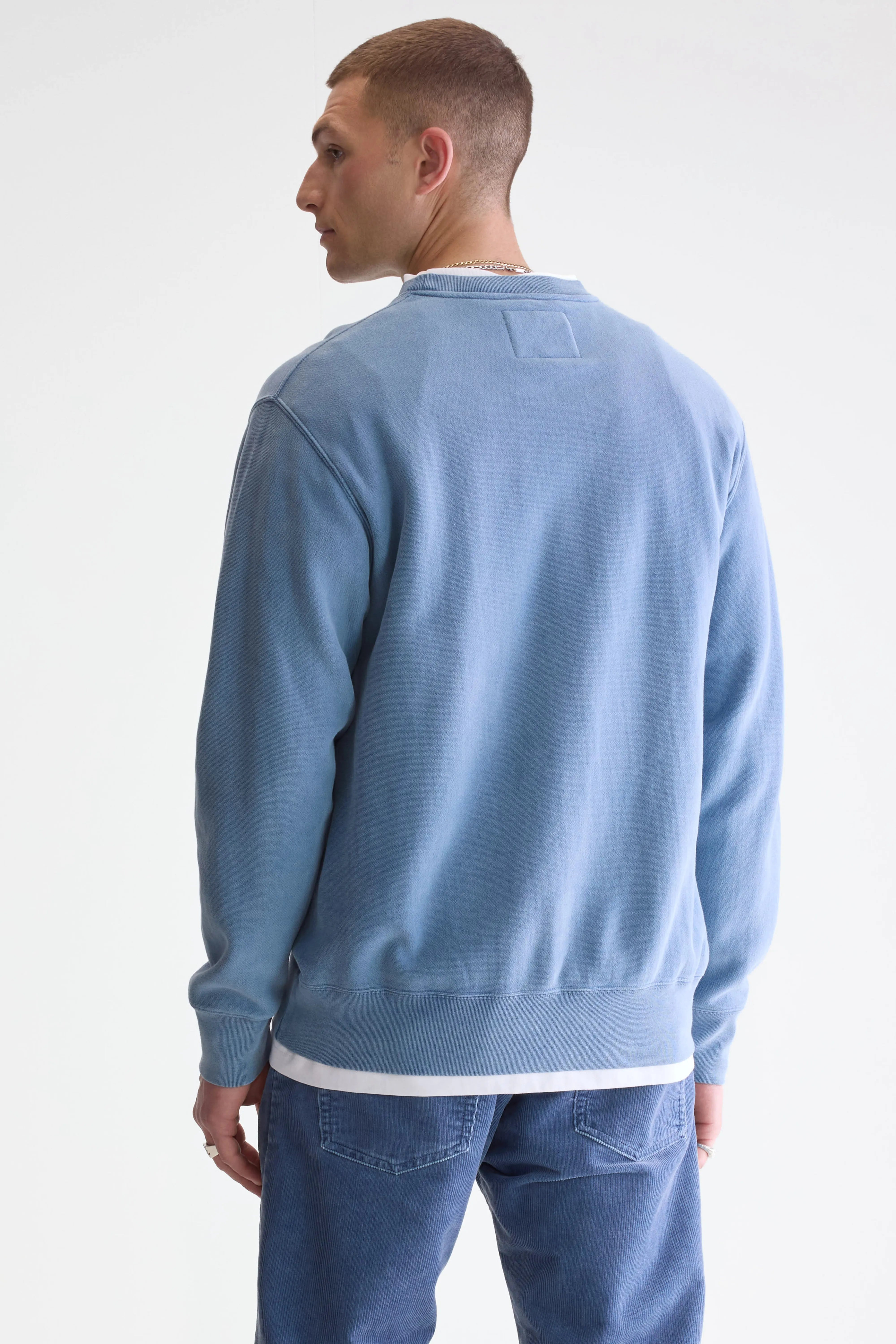 Flake crewneck sweatshirt (252 / M / MORAINE)
