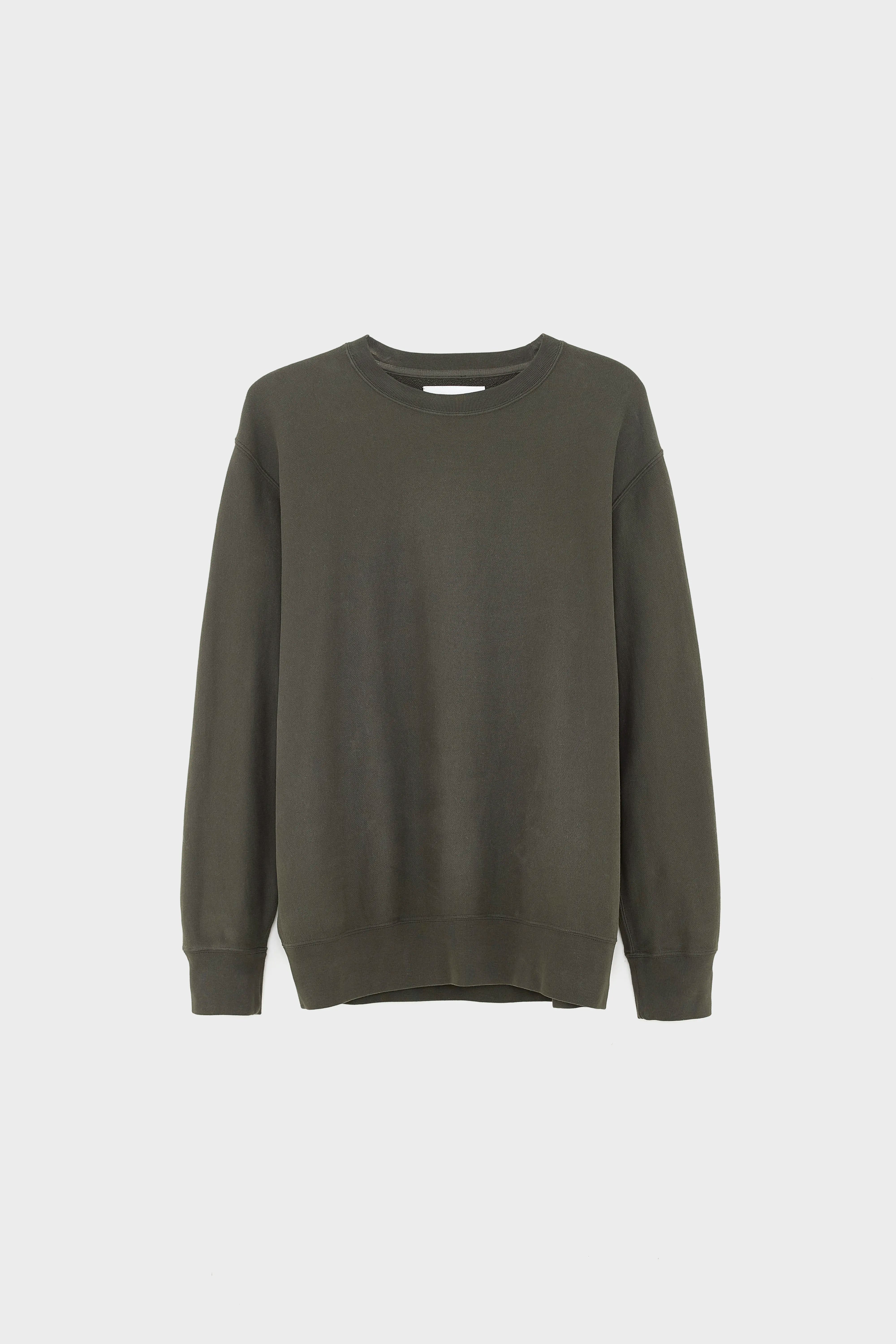Flake crewneck sweatshirt (252 / M / DARK OLIVE)