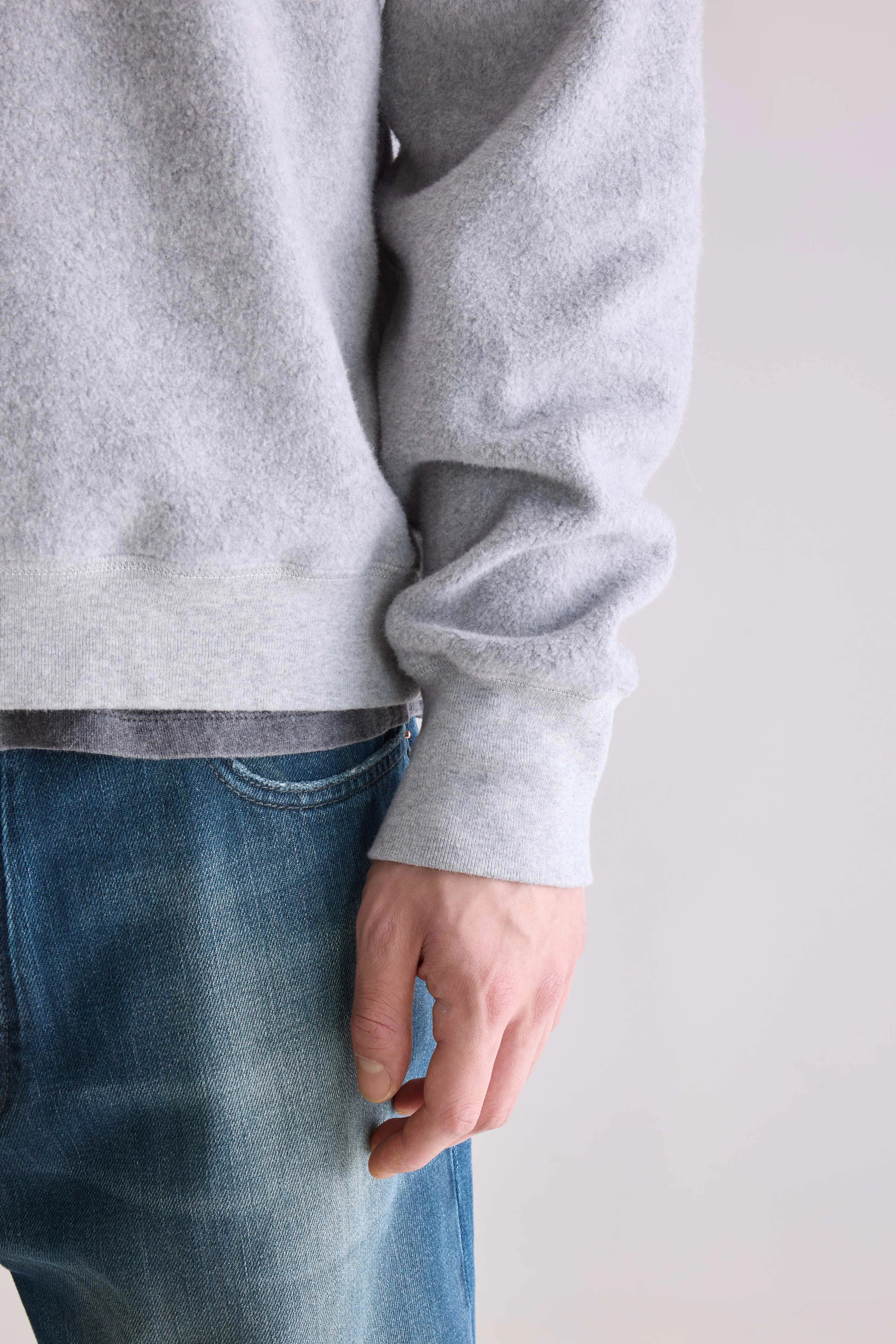 Sweatshirt à col rond Matt (252 / M / H. GREY)