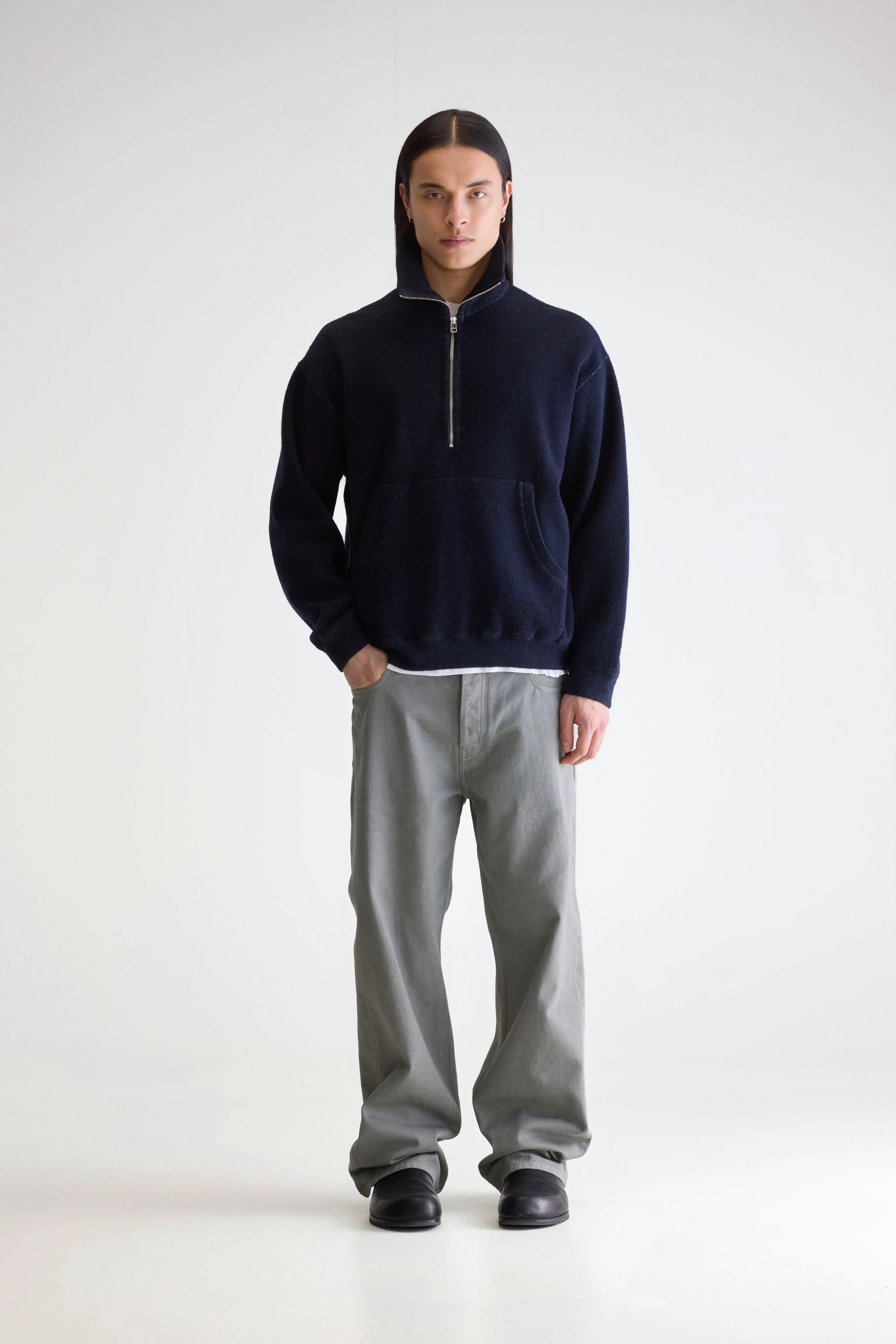 Sweatshirt à col zippé Mabro (252 / M / COMBO B)
