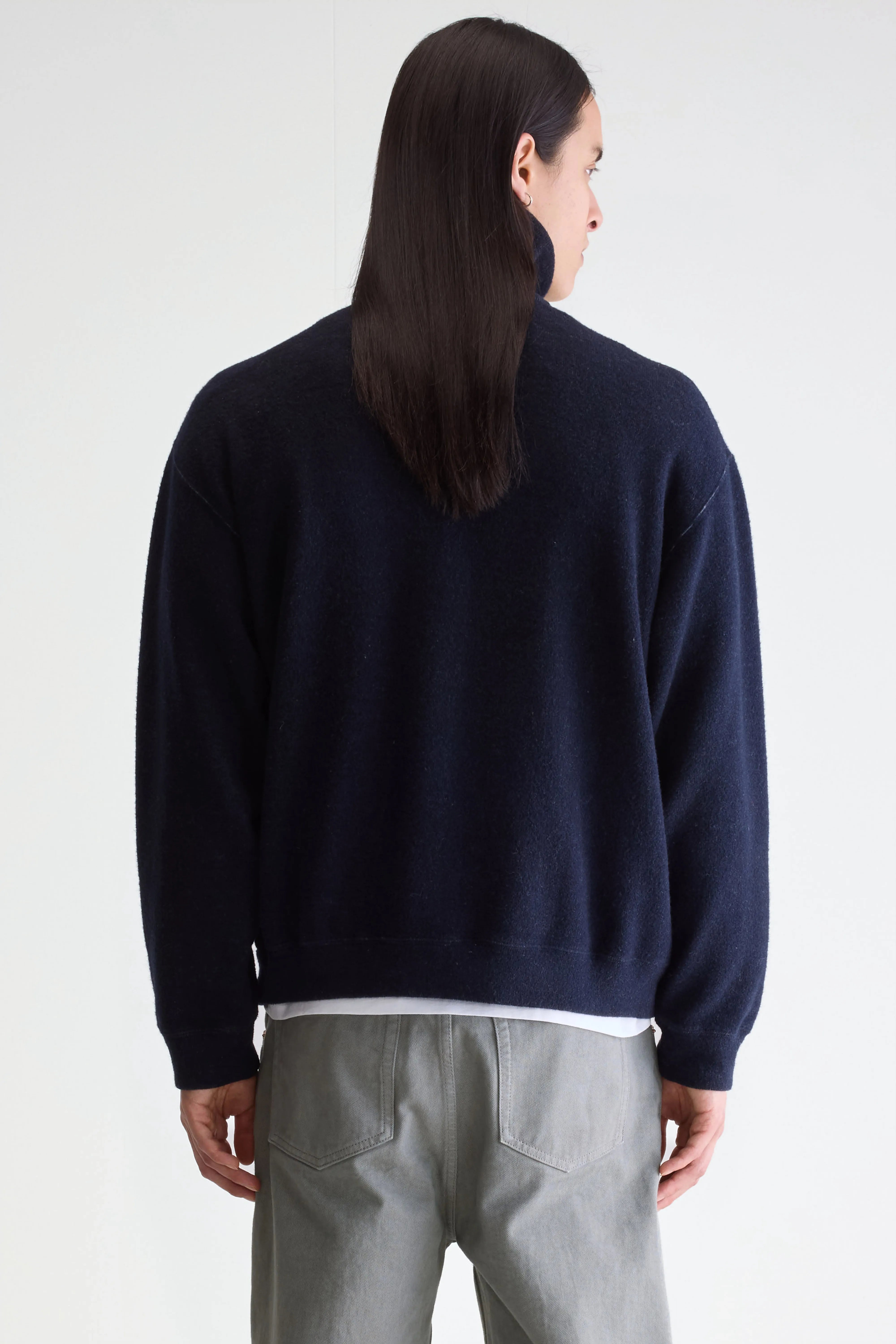 Sweatshirt à col zippé Mabro (252 / M / COMBO B)