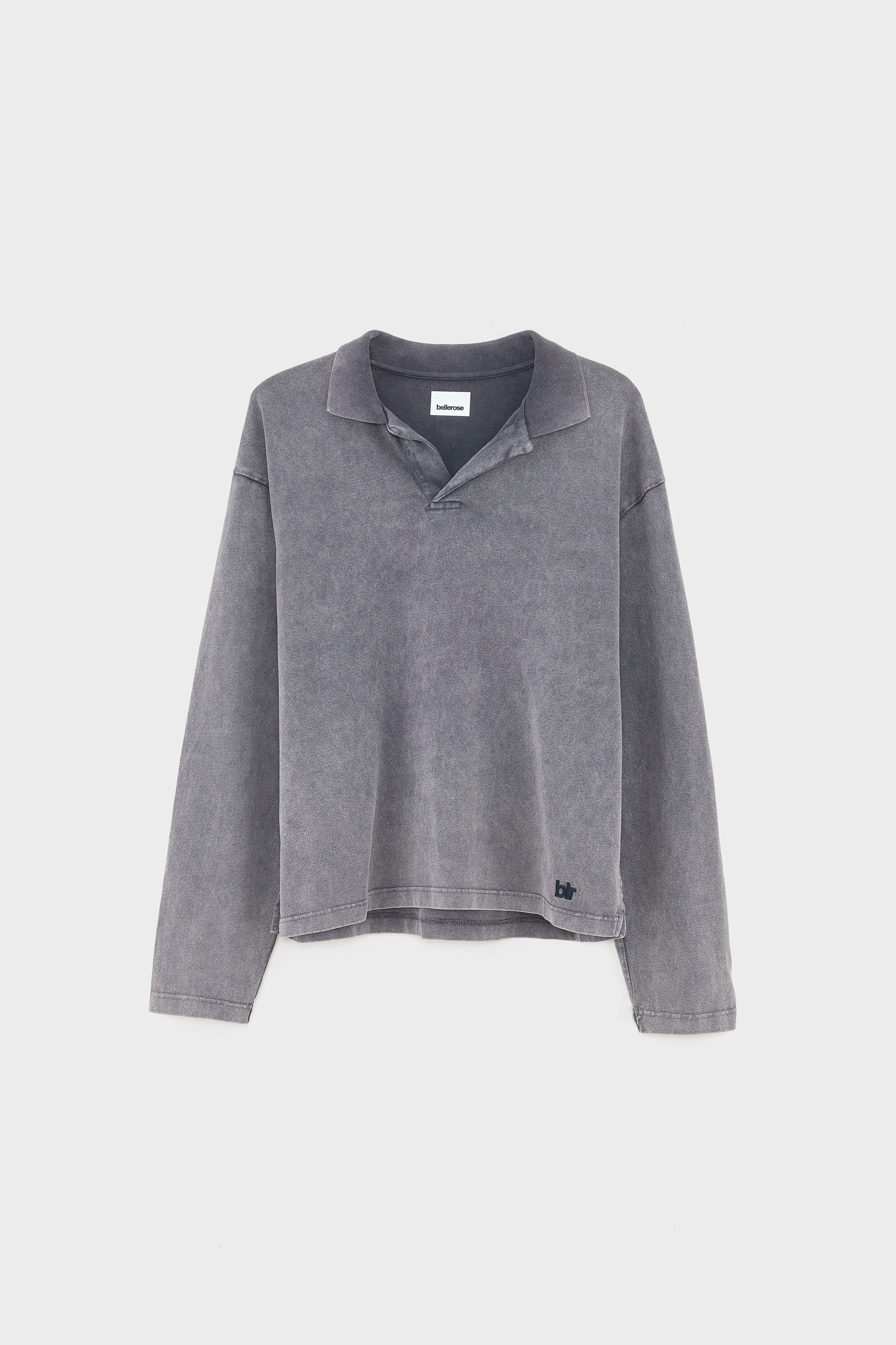 Vlugies long-sleeve polo (252 / M / BLACK BEAUTY)