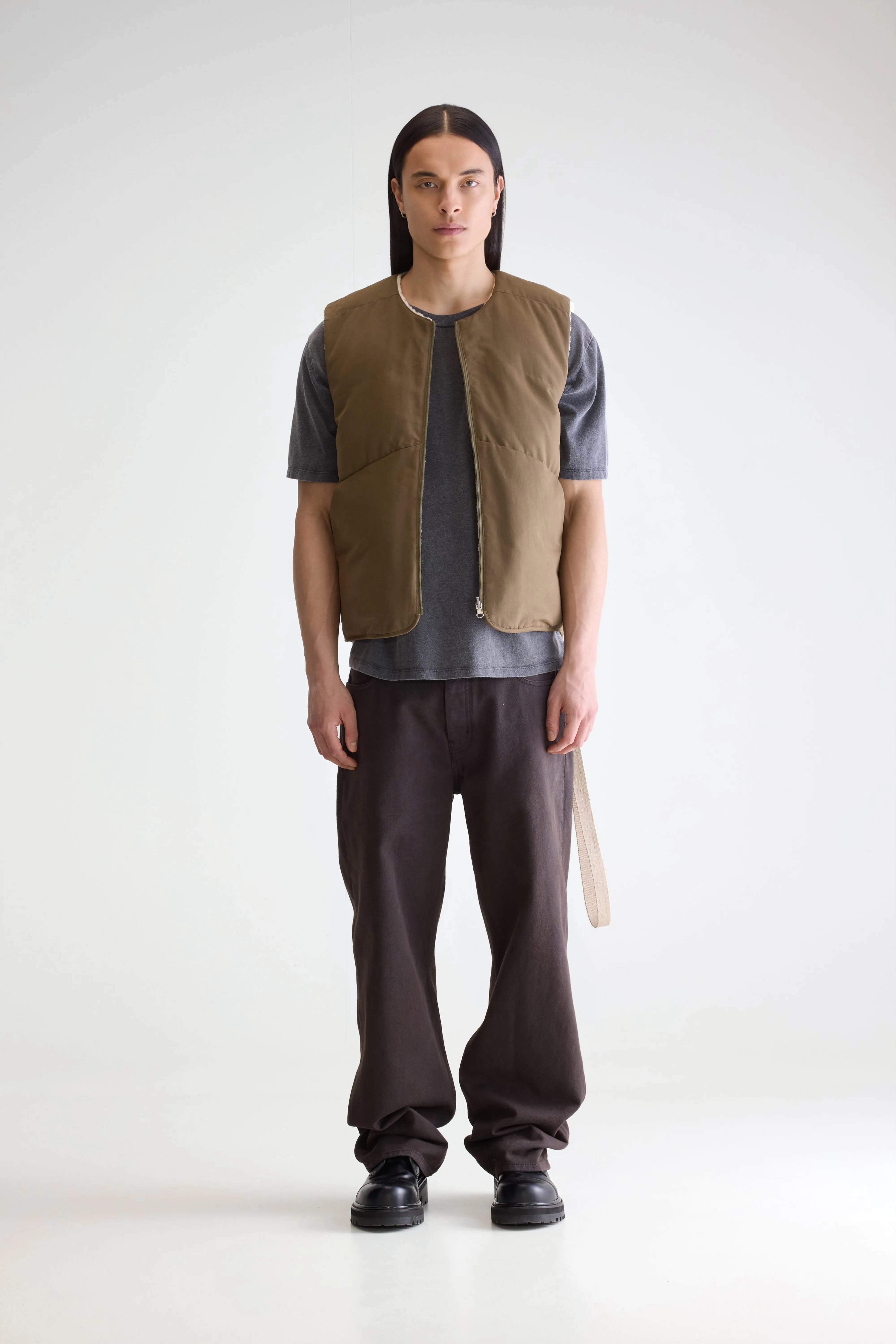 Hocho bodywarmer (252 / M / OLIVE NIGHT)