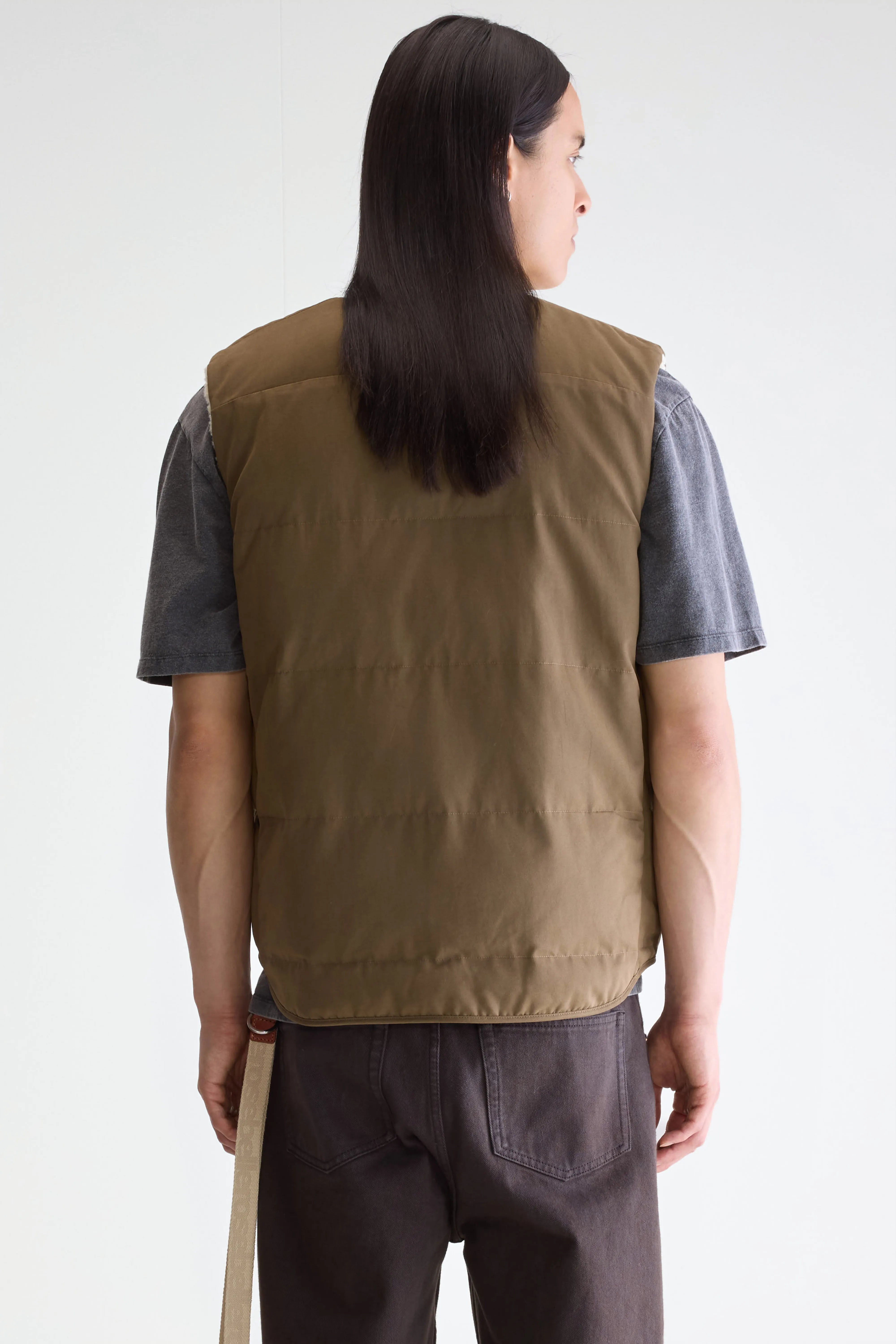 Hocho bodywarmer (252 / M / OLIVE NIGHT)