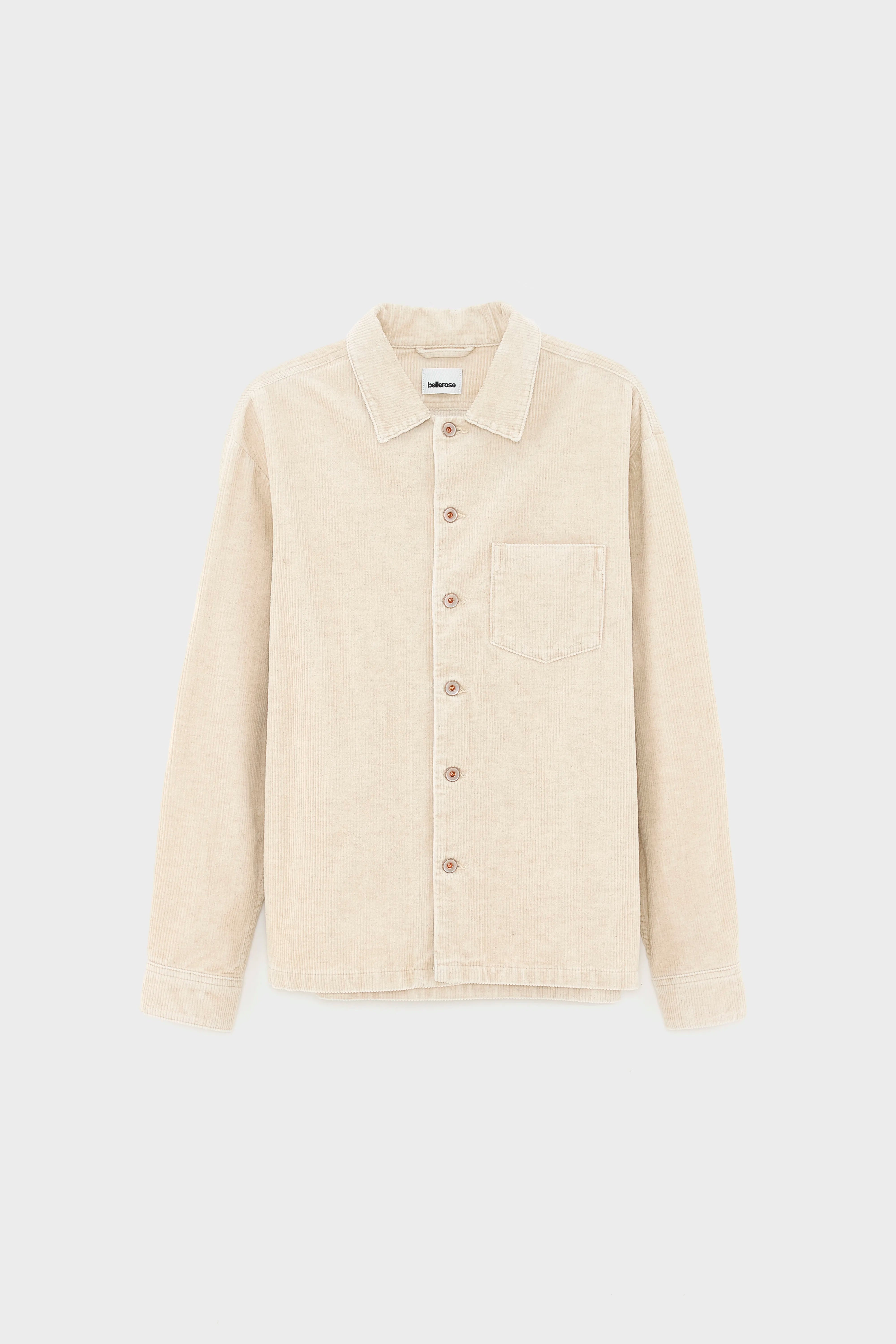 Goney corduroy overshirt (252 / M / CALCAIRE)