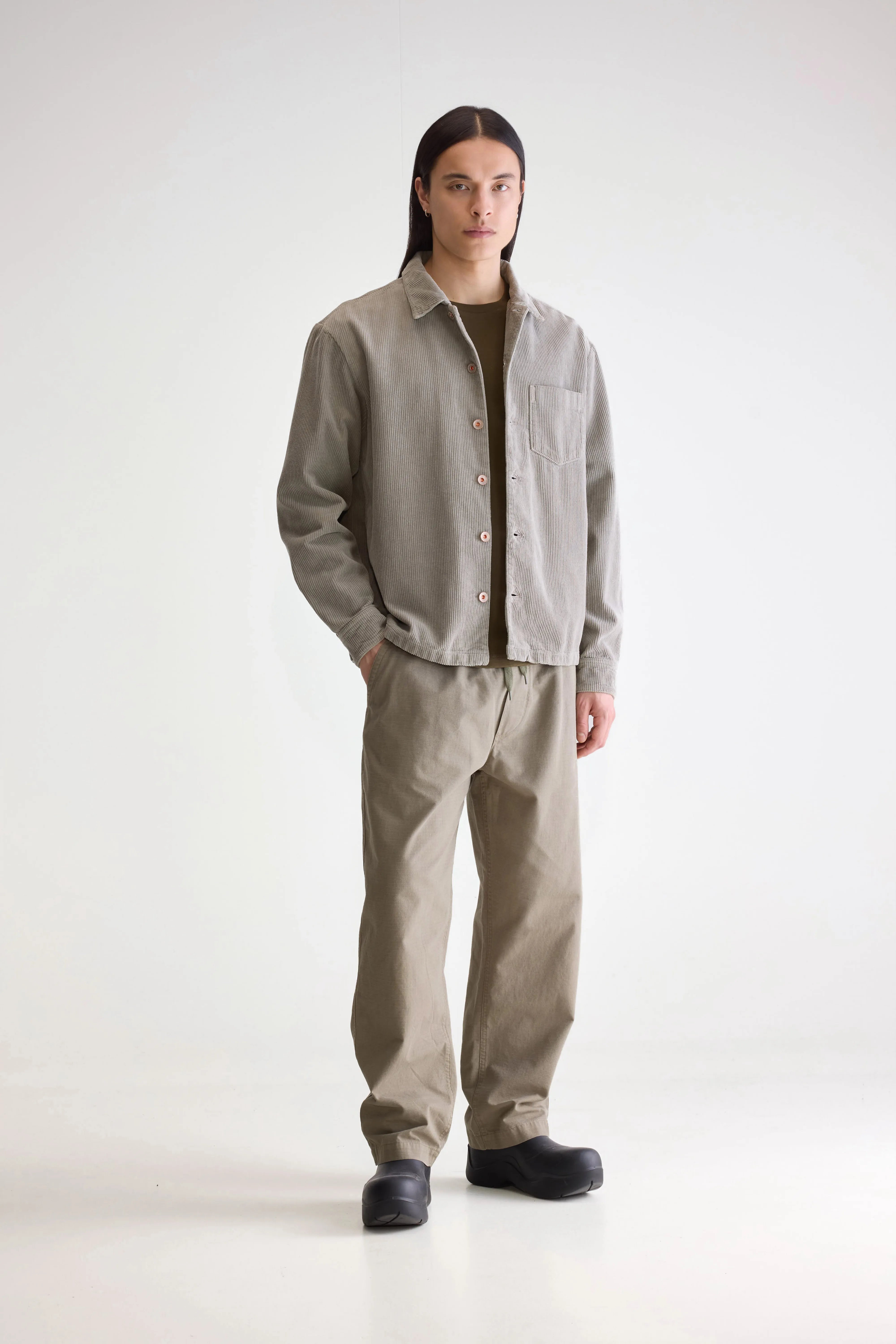 Goney corduroy overshirt (252 / M / ROCK)