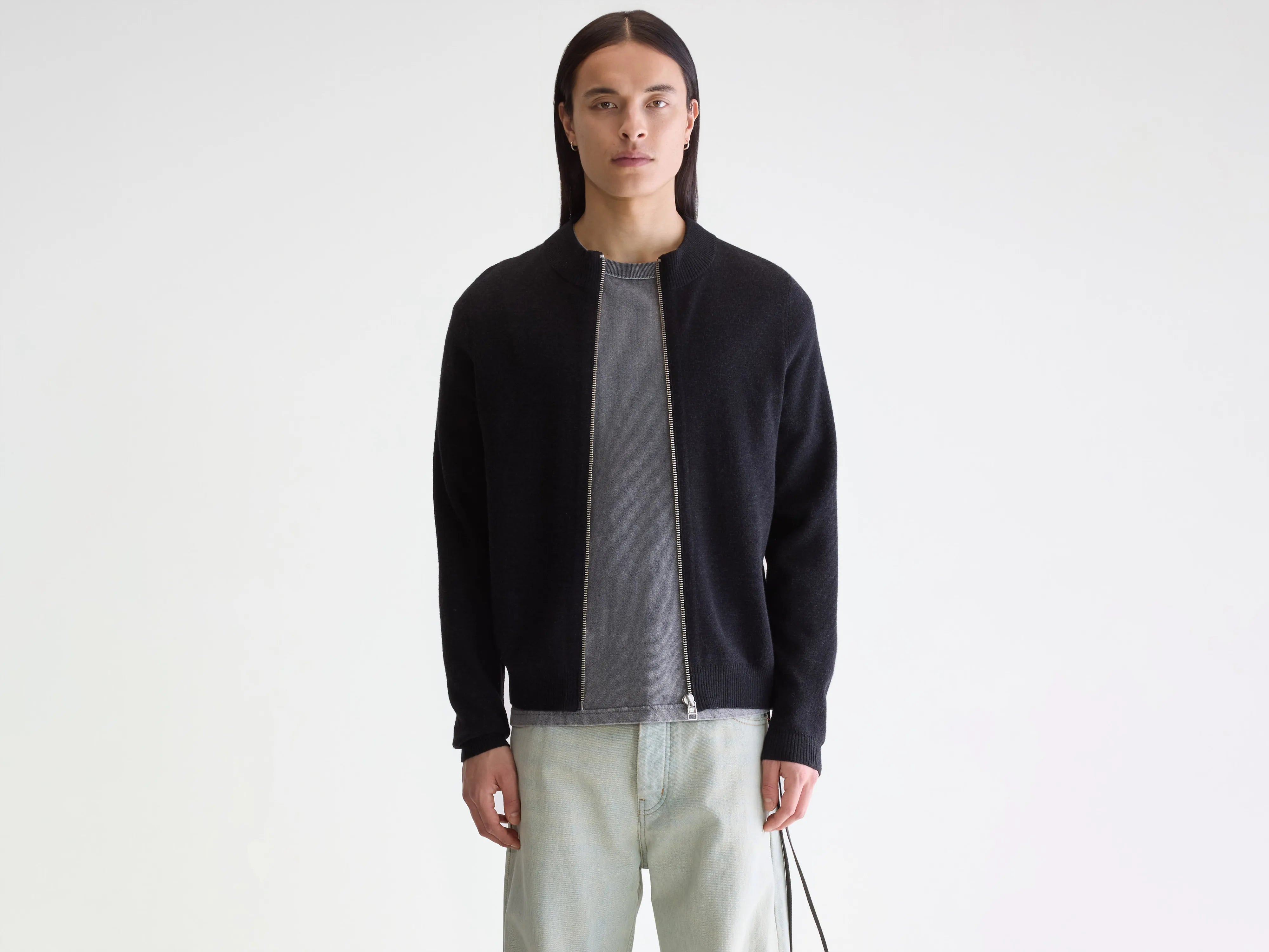 Pull zippé Dilso (252 / M / CHARCOAL)