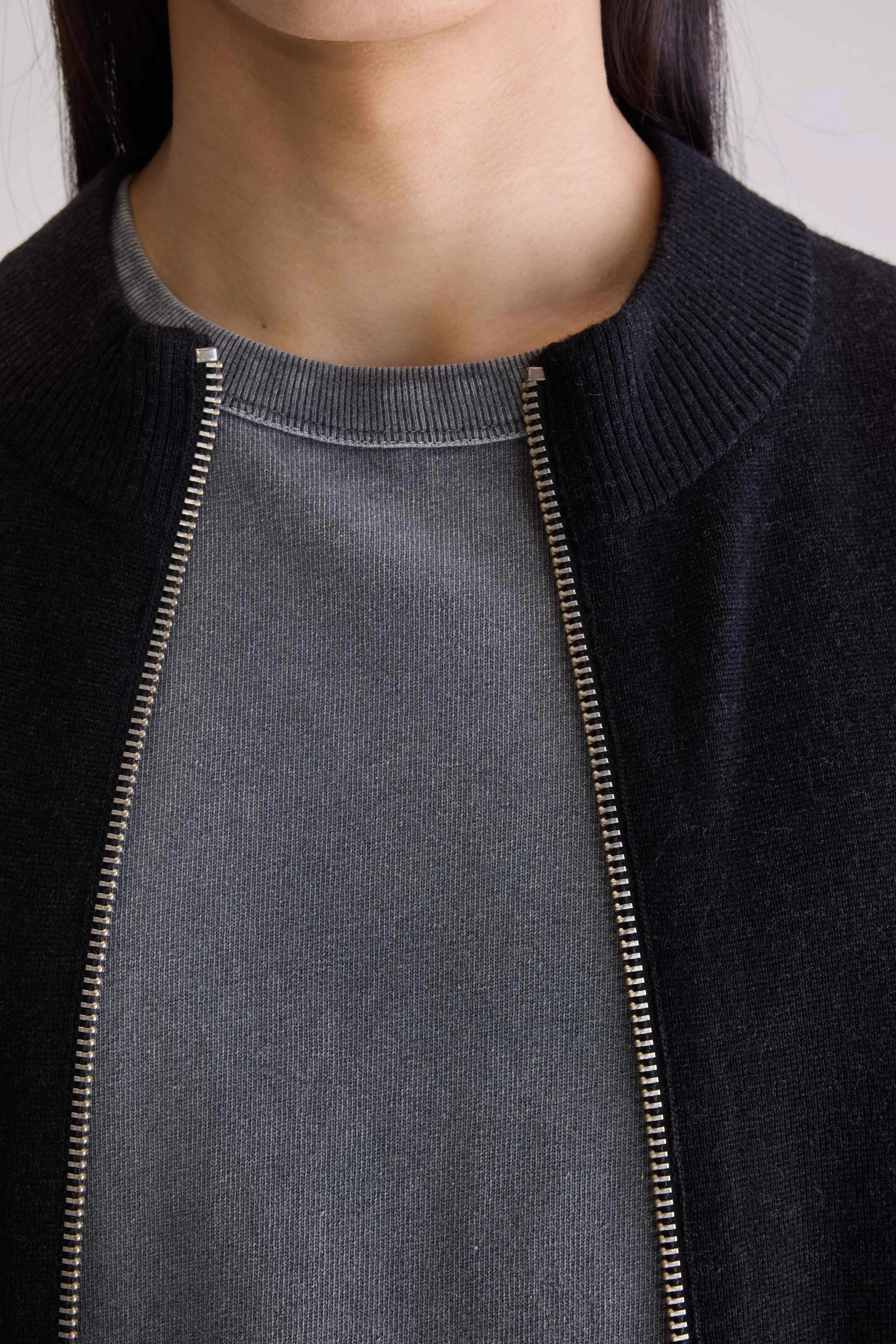 Pull zippé Dilso (252 / M / CHARCOAL)