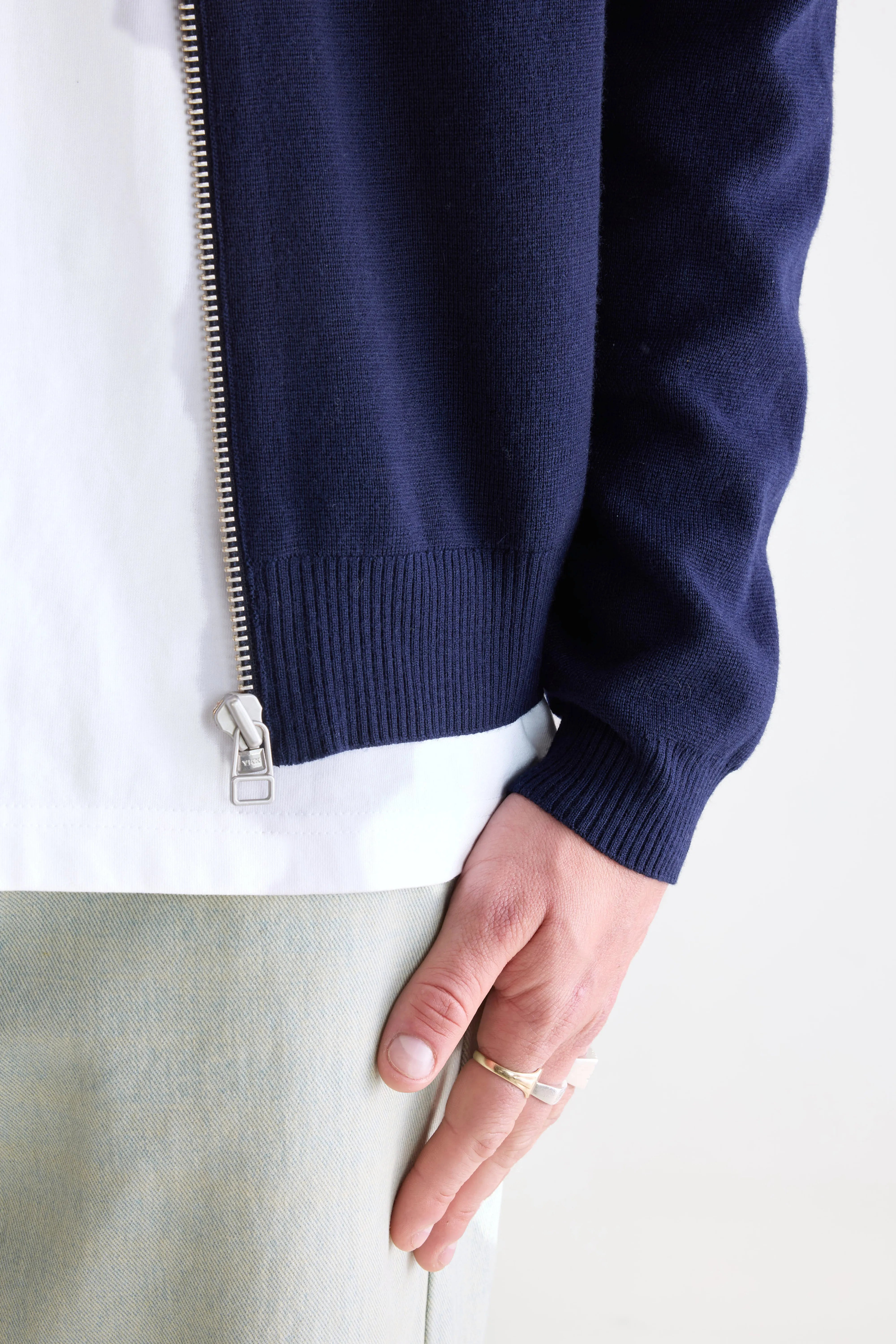 Pull zippé Dilso (252 / M / NAVY)