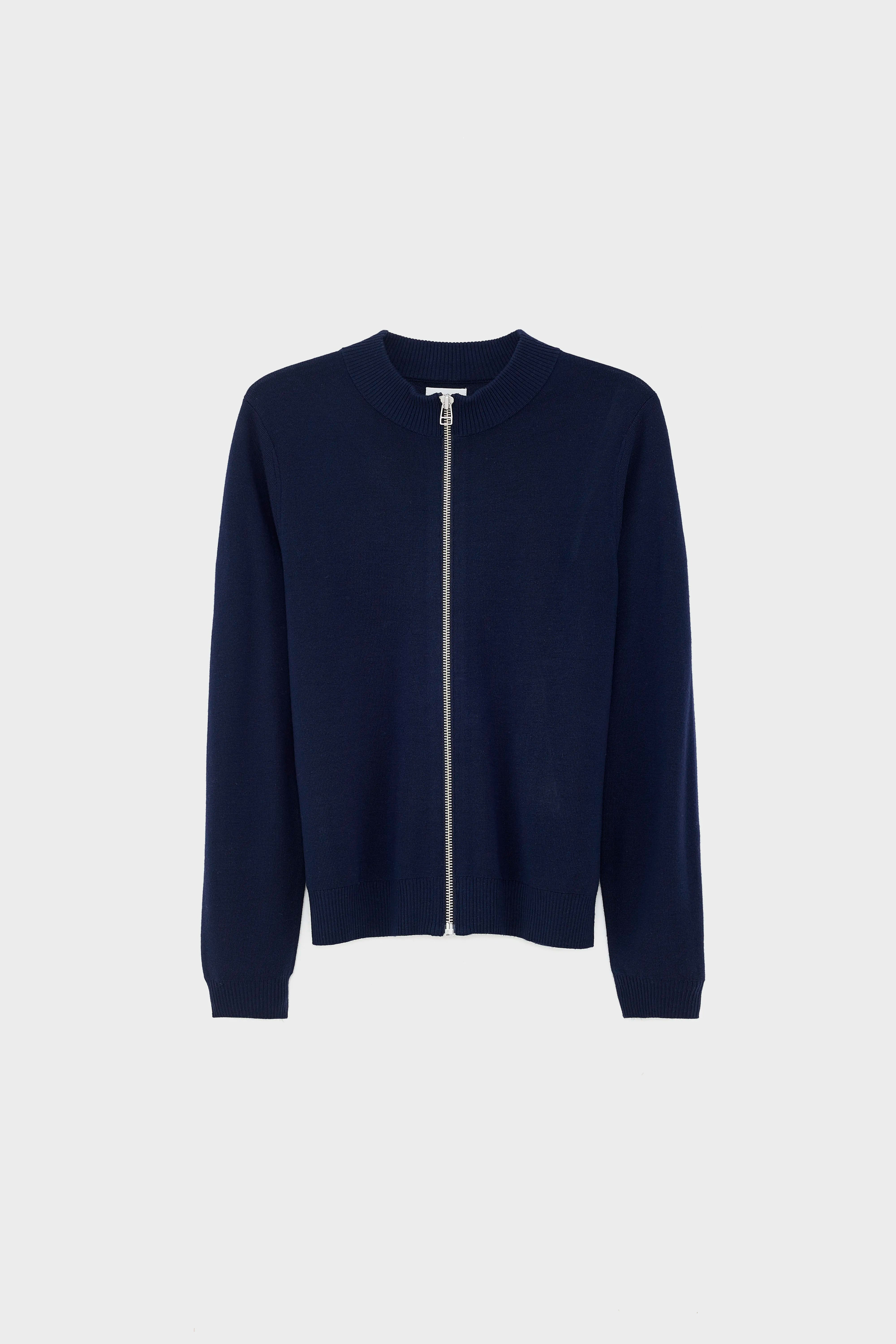 Pull zippé Dilso (252 / M / NAVY)