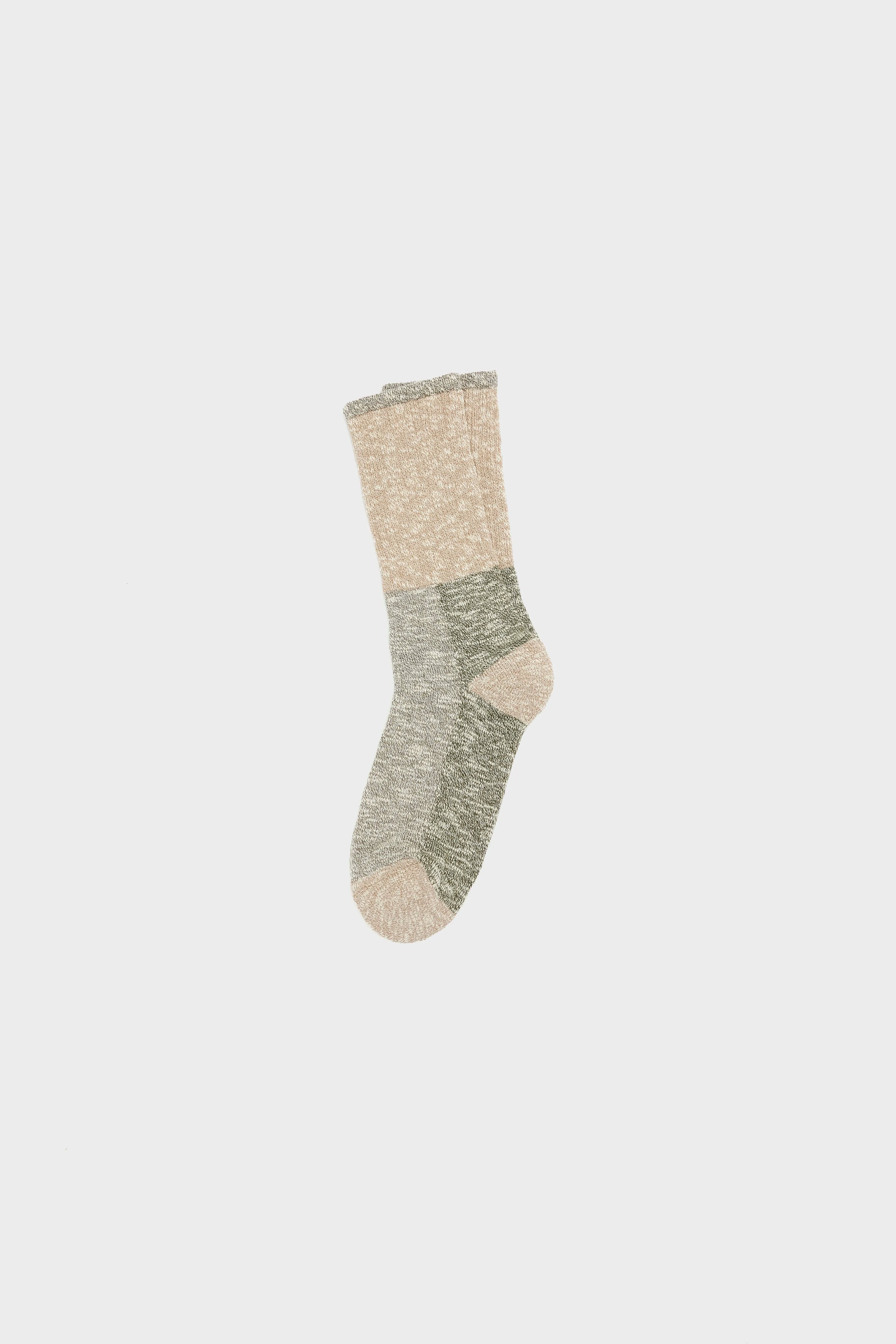 Chaussettes Mi-mollet Biffi - Mid grey Pour Homme | Bellerose