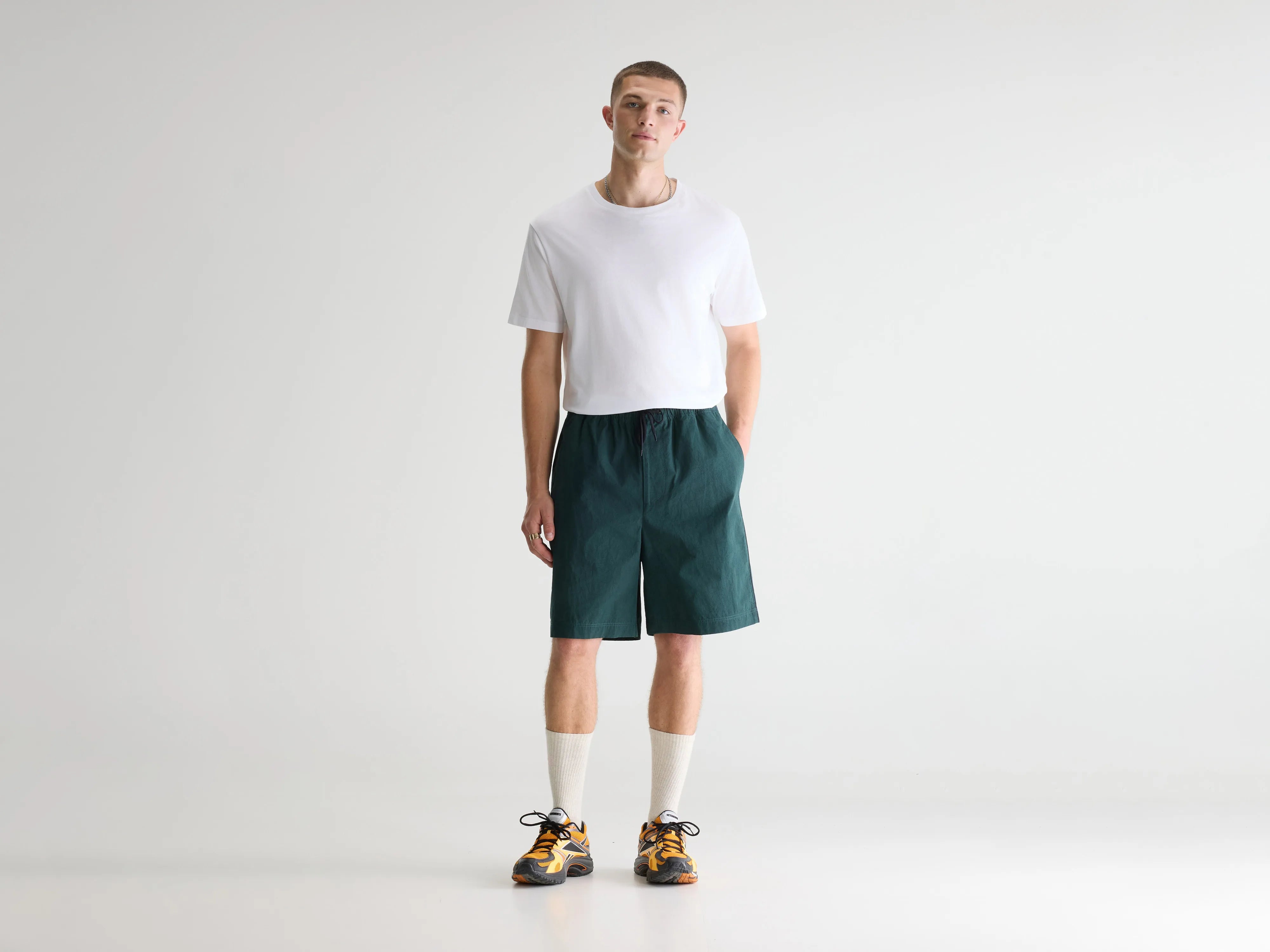 Flank wide shorts (261 / M / KOMBU)