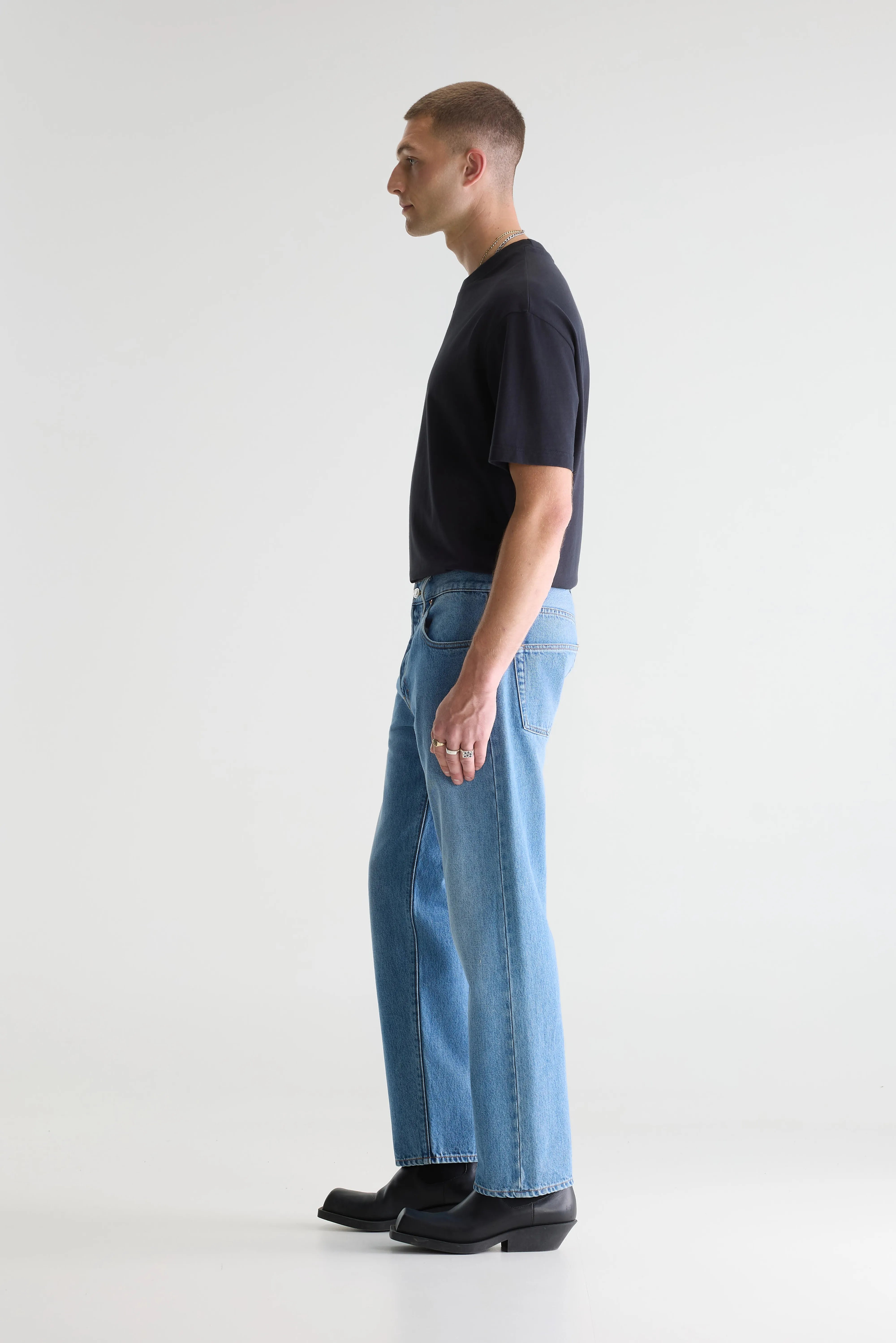 Jean ample - Denim N. 01 (261 / M / STONE WASH)