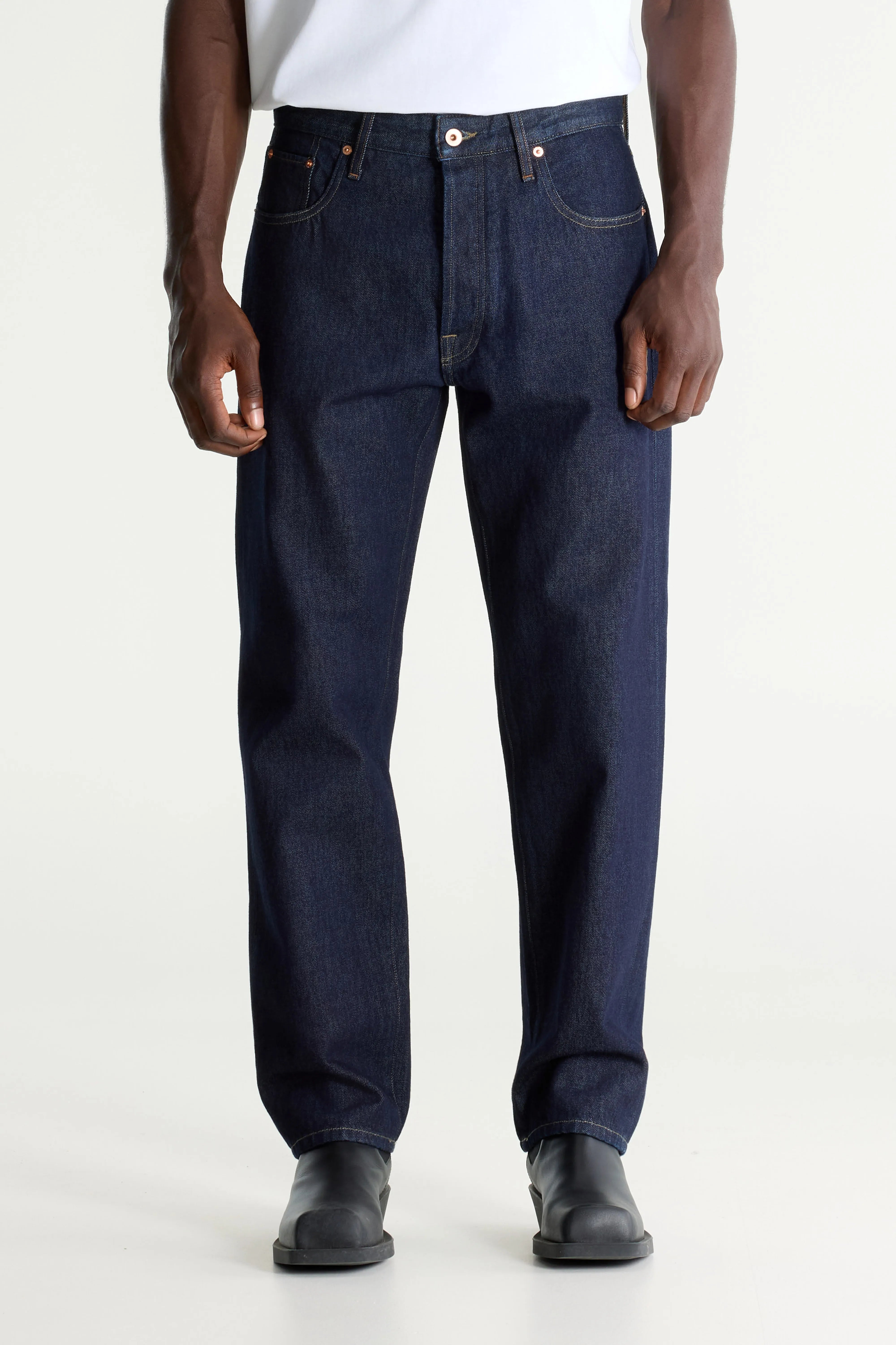 Denim N. 01 loose jeans (261 / M / BLUE RINSE)