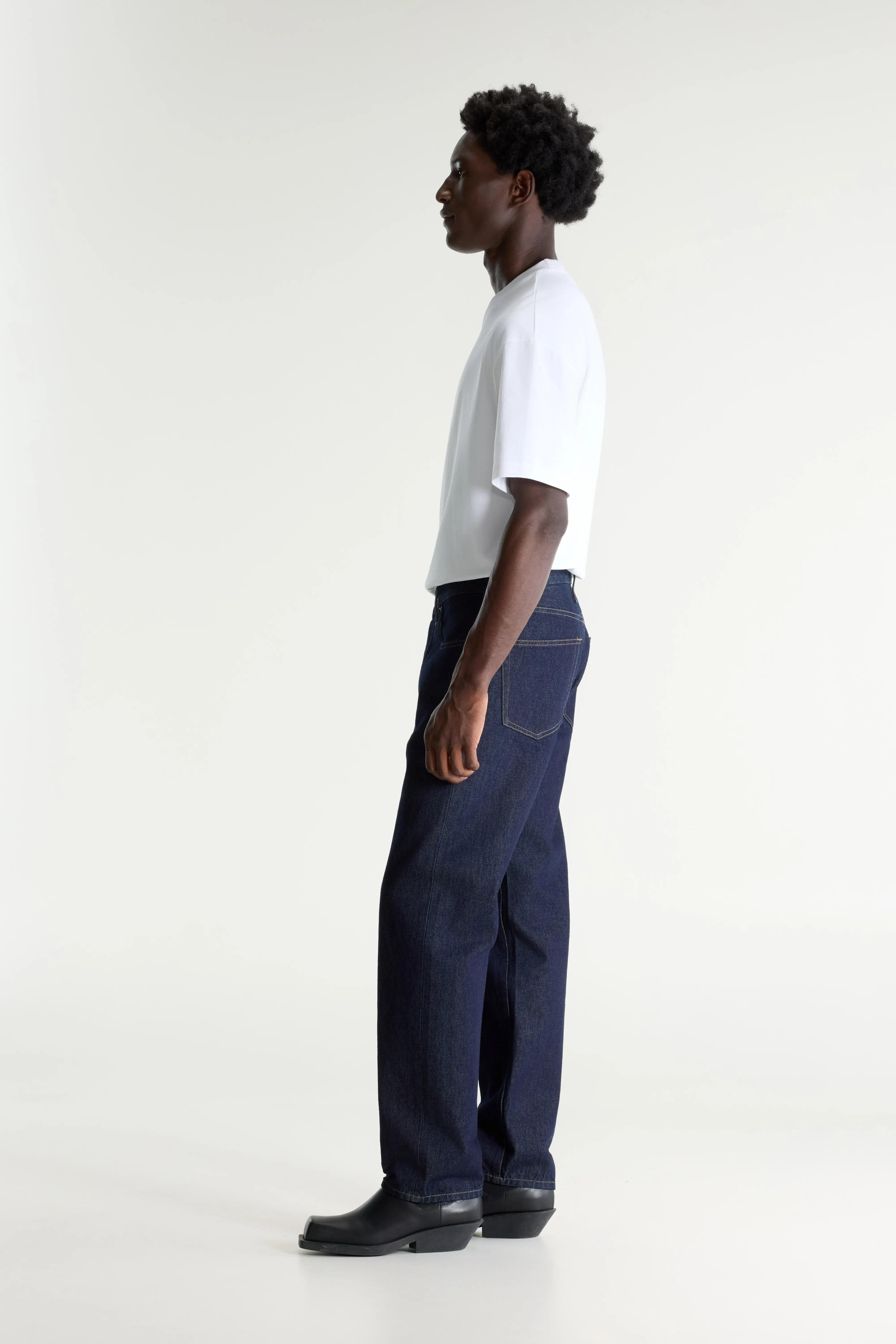 Denim N. 01 loose jeans (261 / M / BLUE RINSE)