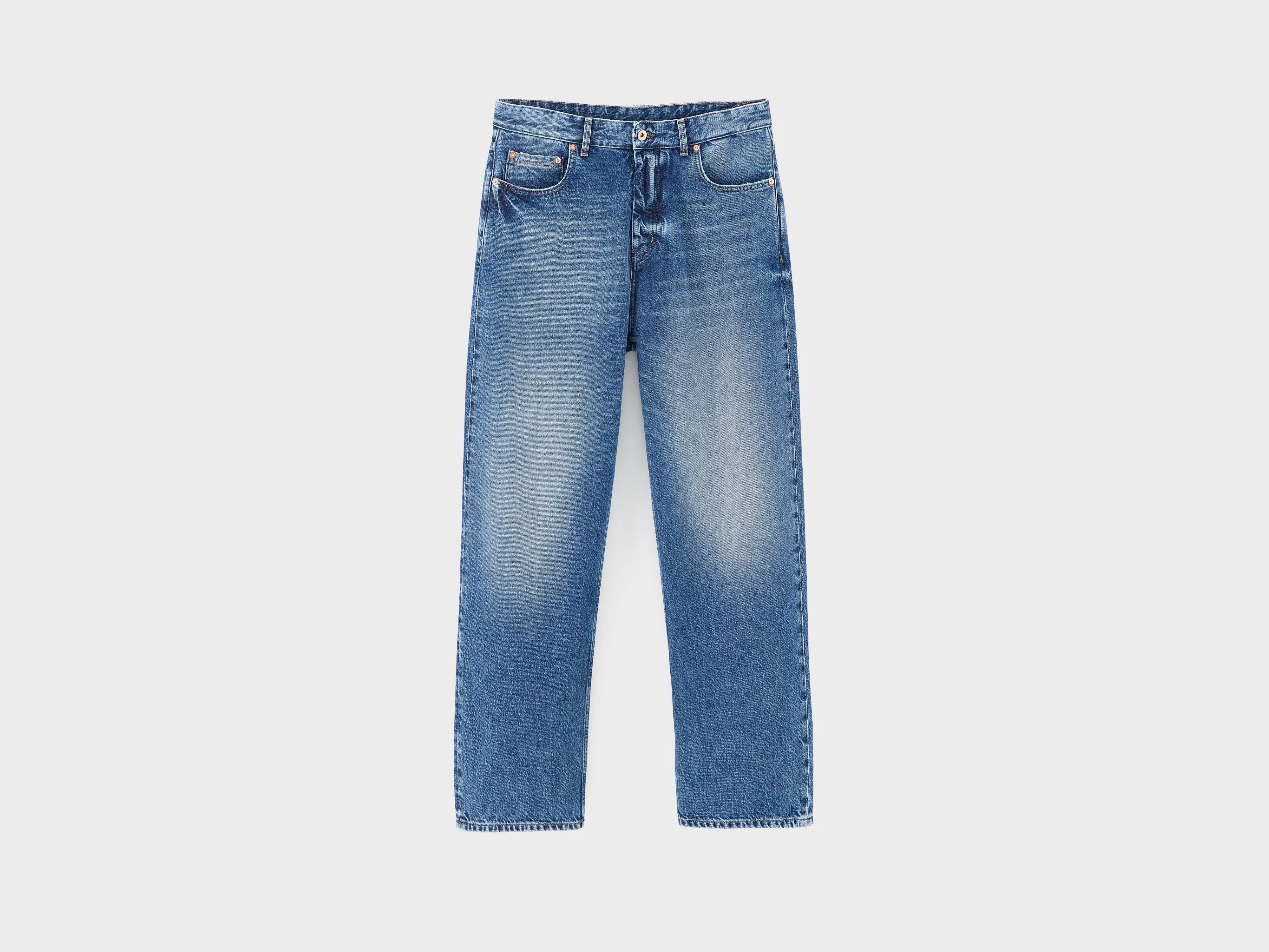 Denim N. 08 - rechte jeans (261 / M / MD BLUE MARBLE)