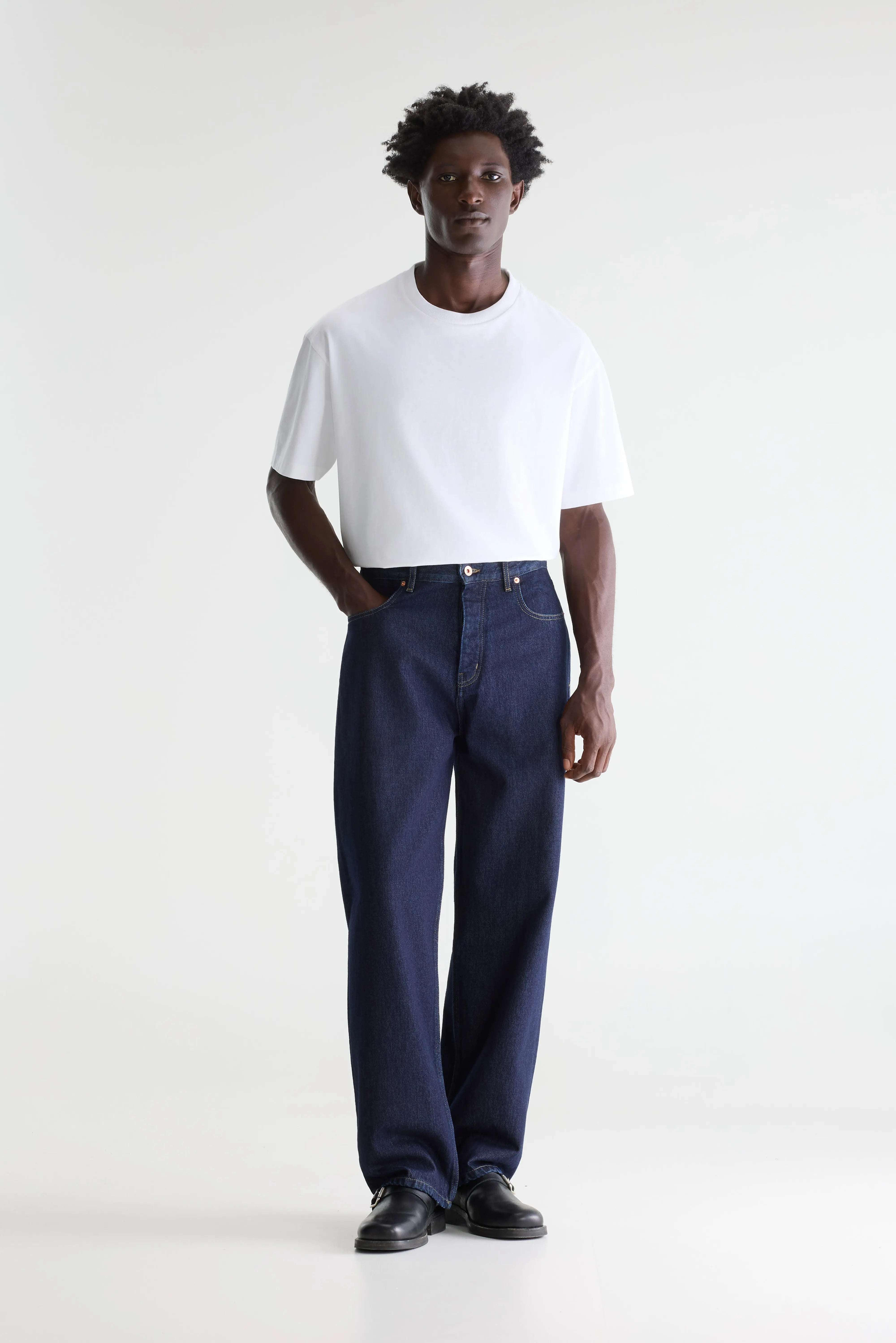 Denim N. 08 jean droit (261 / M / BLUE RINSE)