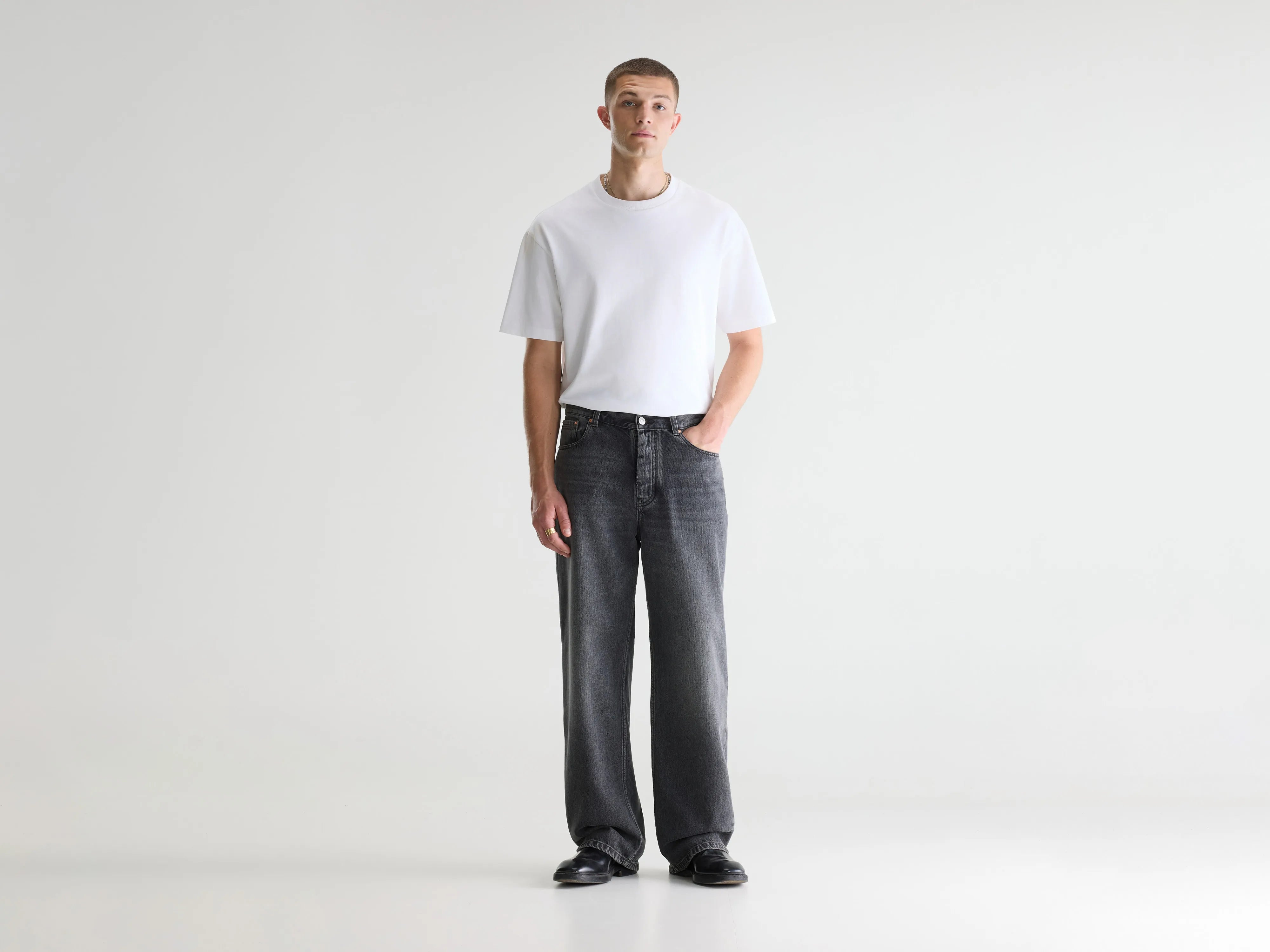 Denim N. 05 - wijde jeans (261 / M / BLACK STONE)