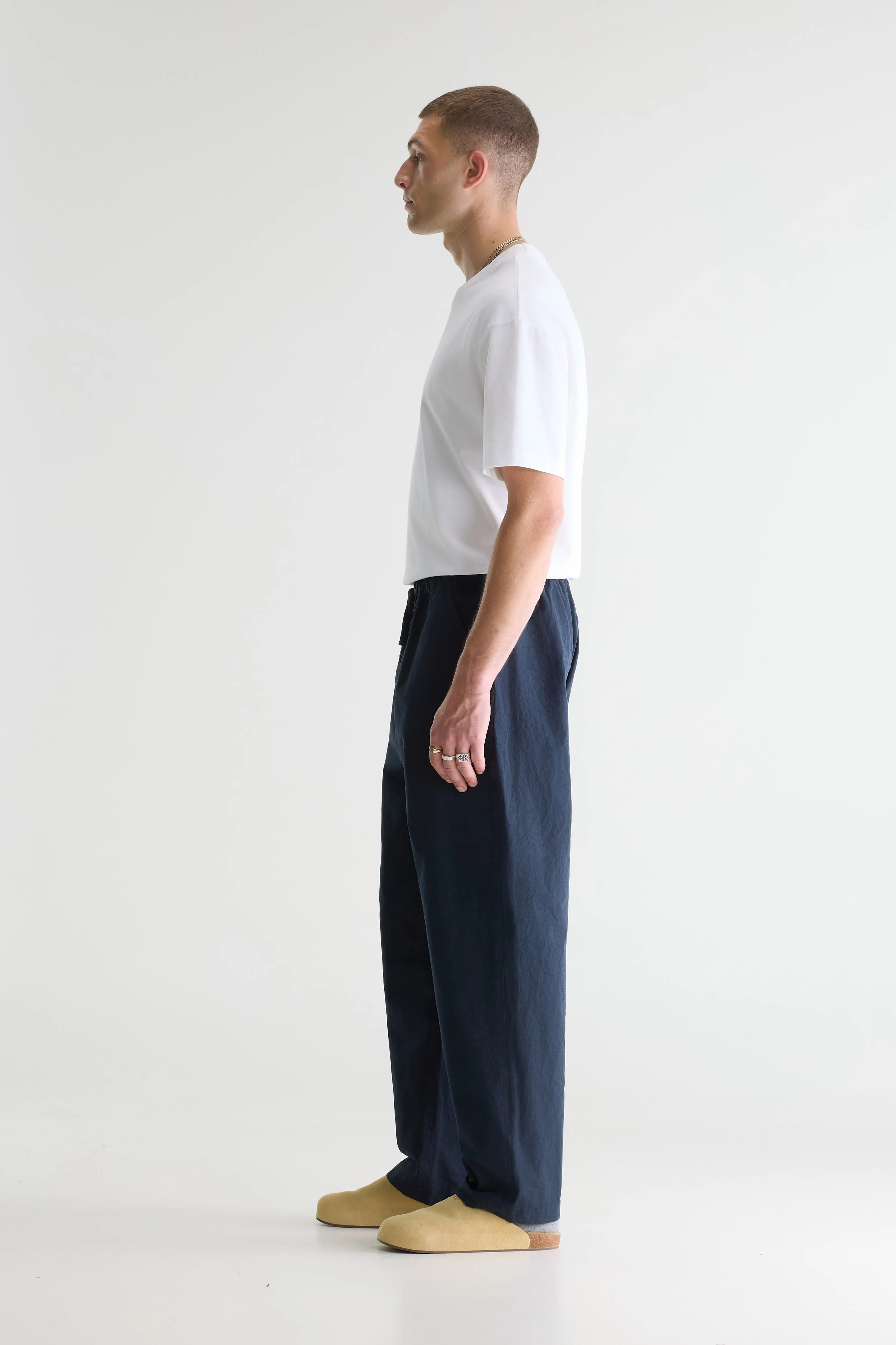 Julius baggy trousers (261 / M / NAVY)