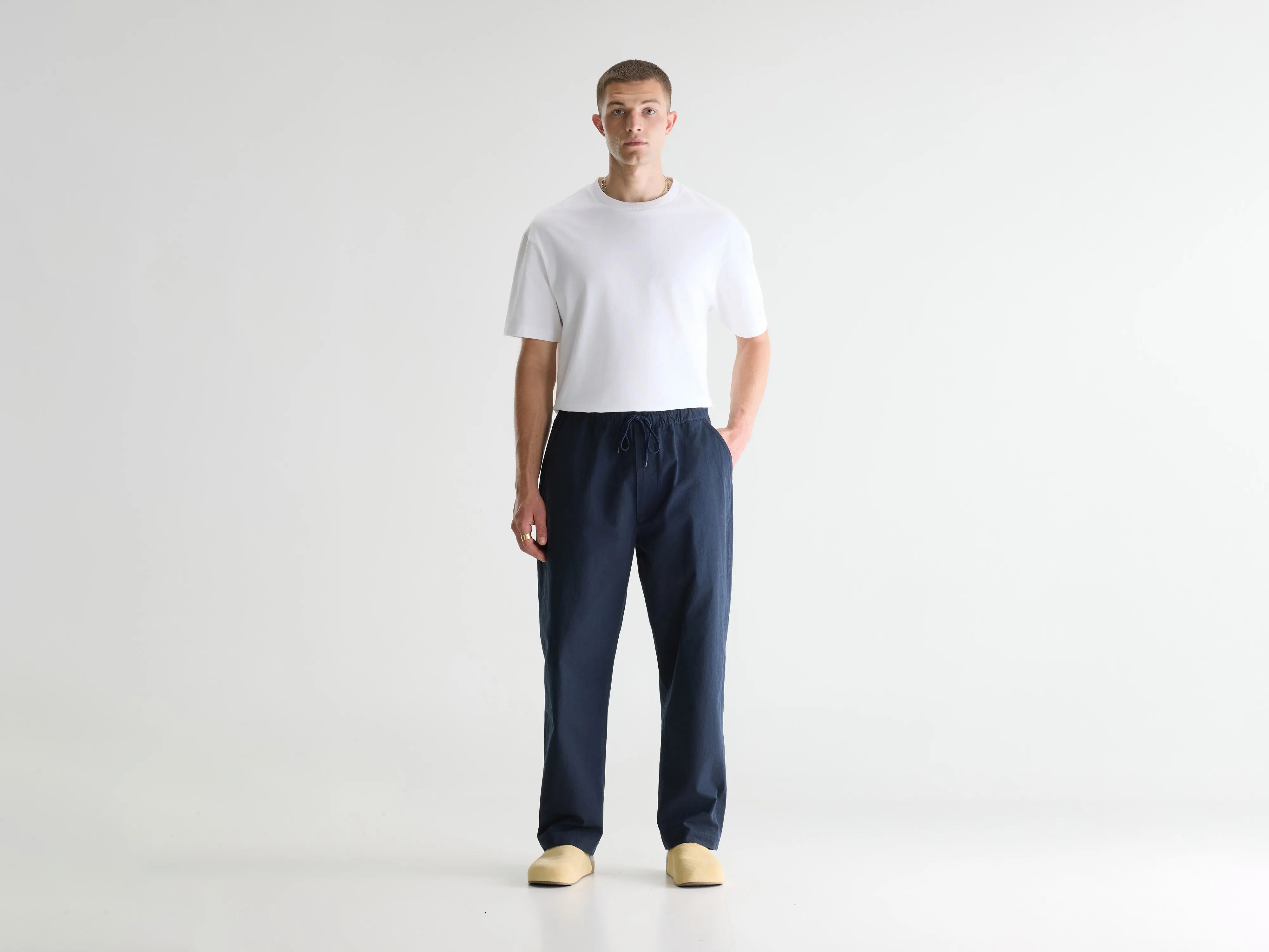 Julius baggy trousers (261 / M / NAVY)