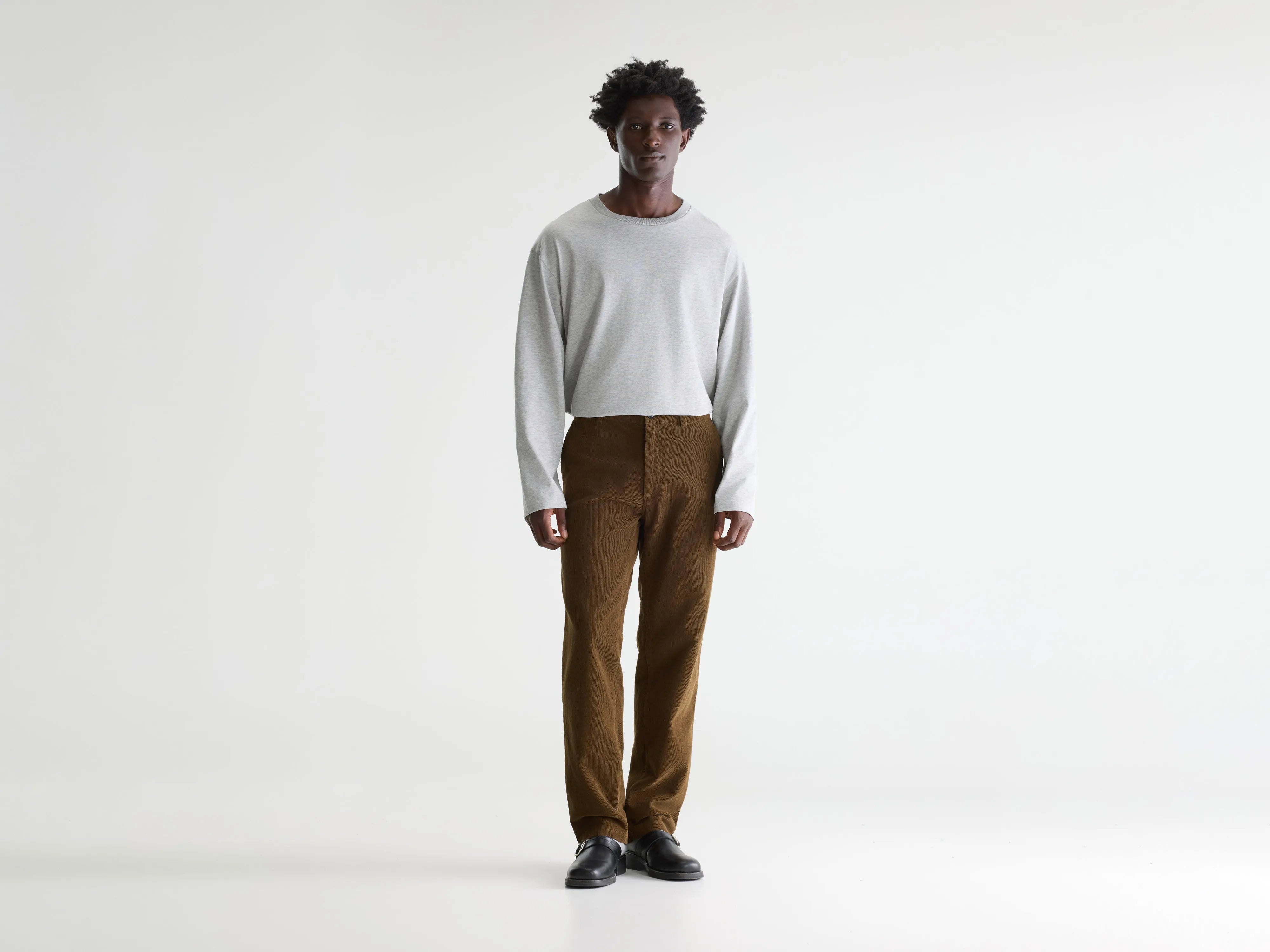 Jagger corduroy chino broek (261 / M / OLIVE)