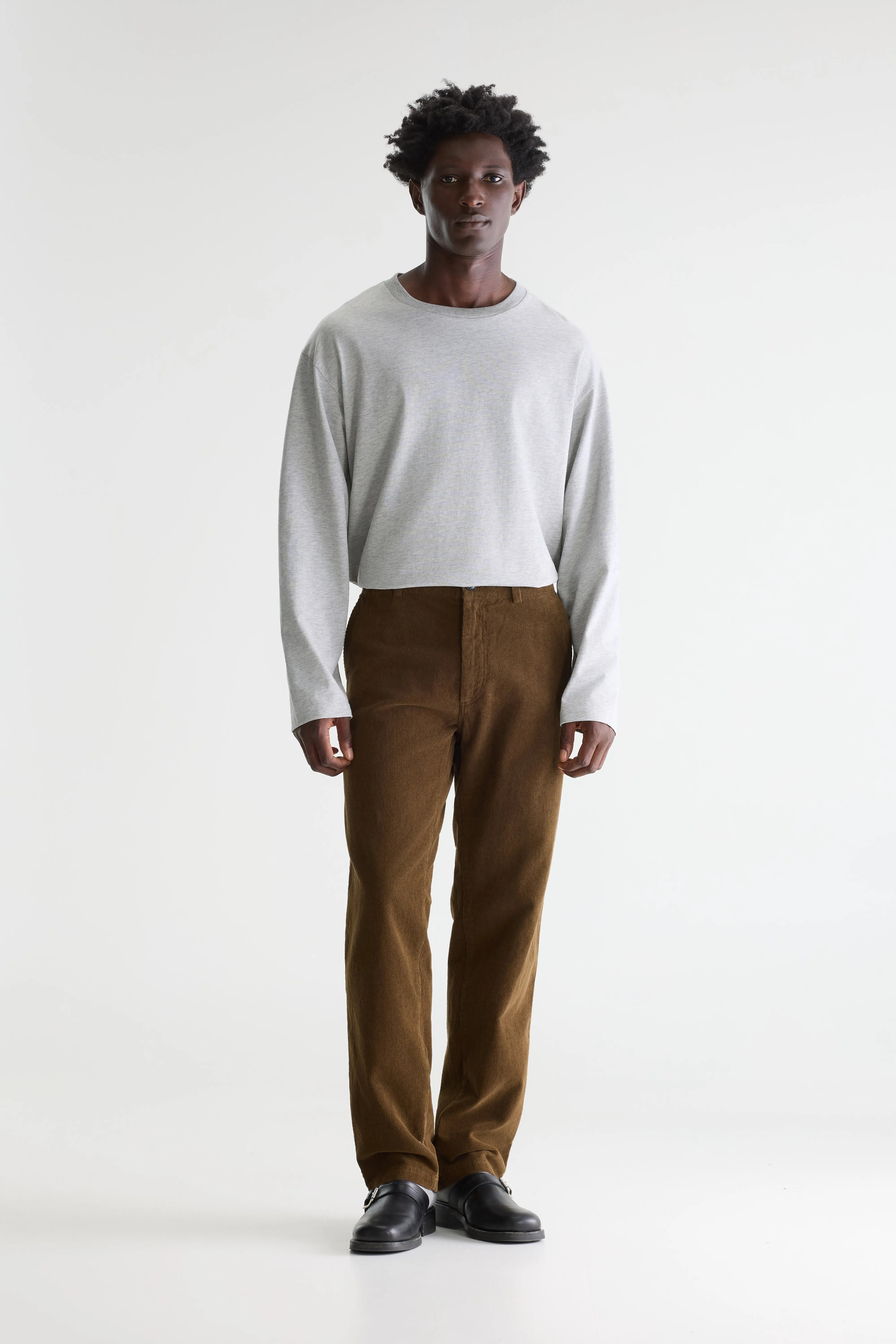 Jagger corduroy chino broek (261 / M / OLIVE)