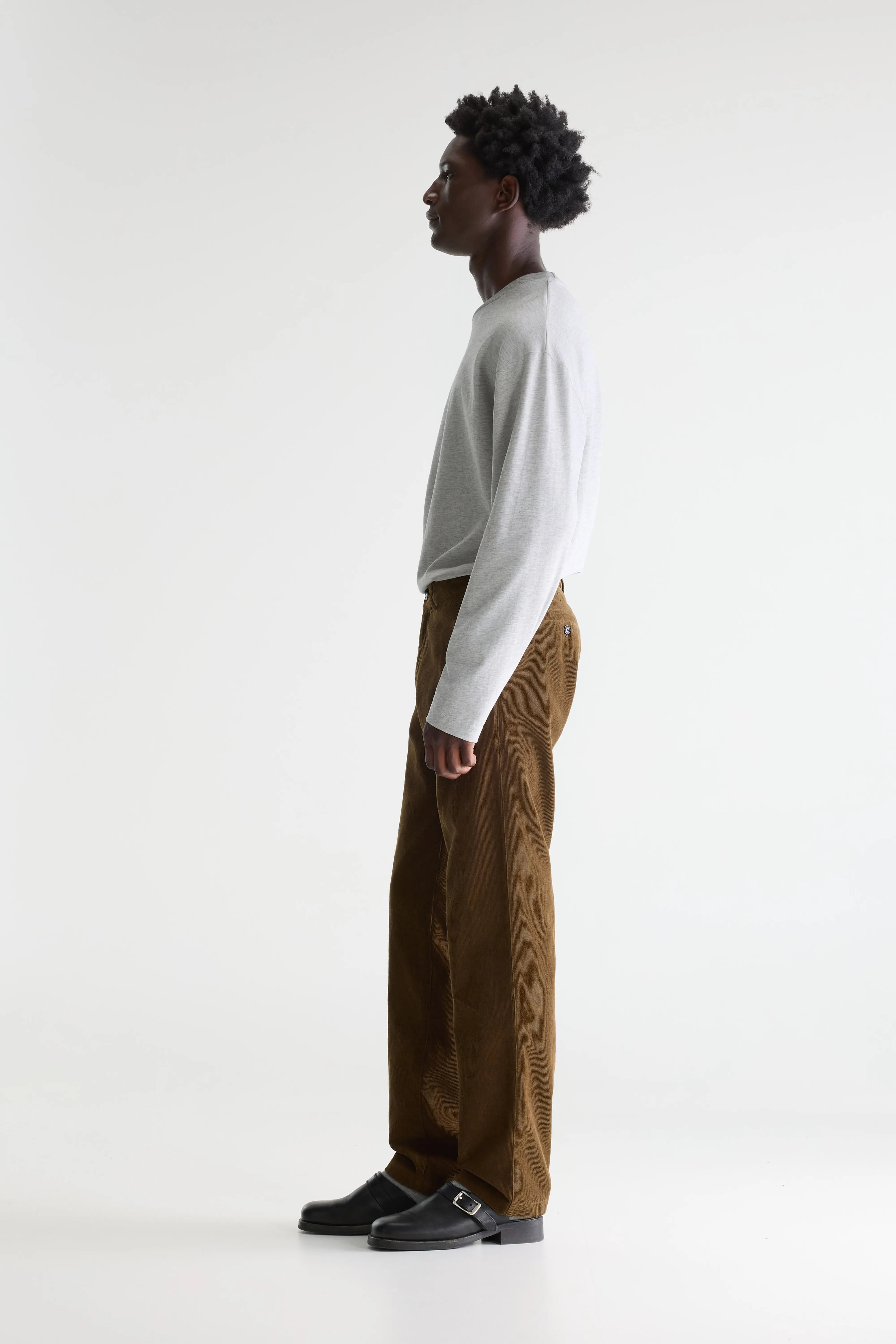 Jagger corduroy chino broek (261 / M / OLIVE)