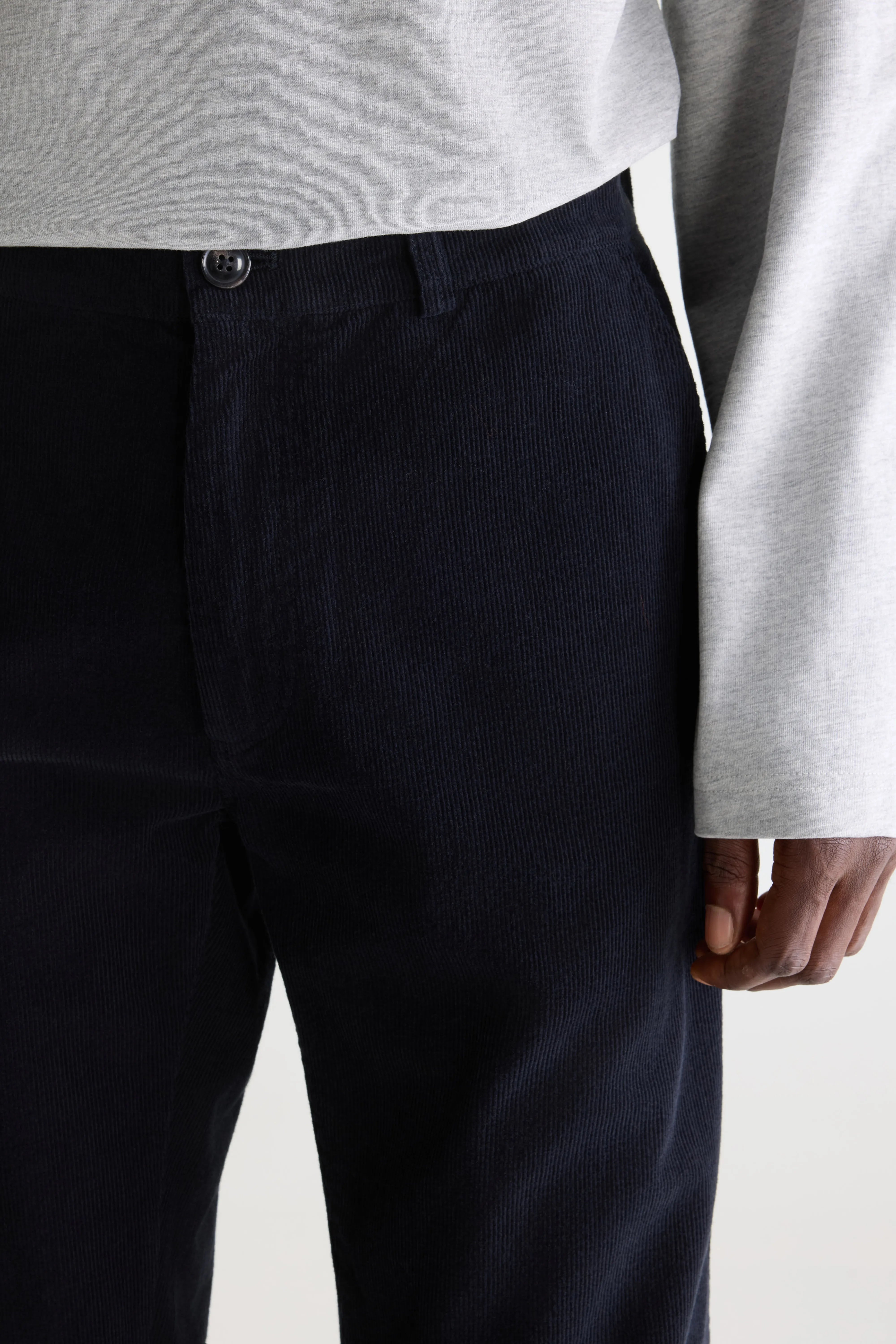 Jagger corduroy chino broek (261 / M / NAVY)