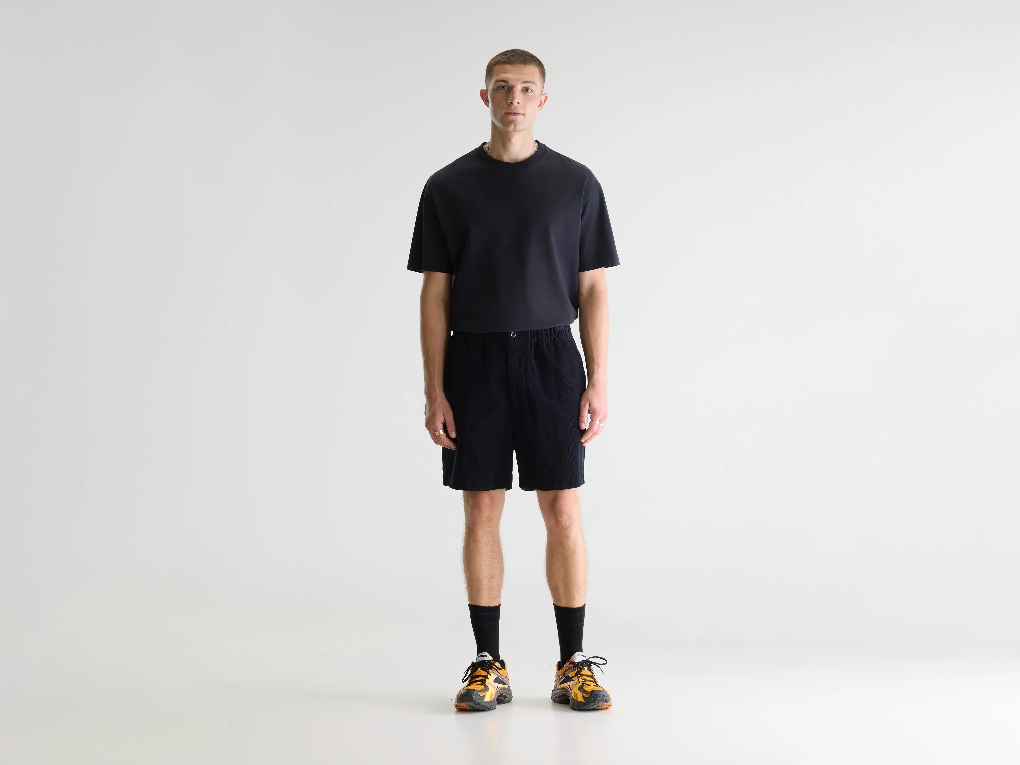 Jug loose shorts (261 / M / NAVY)