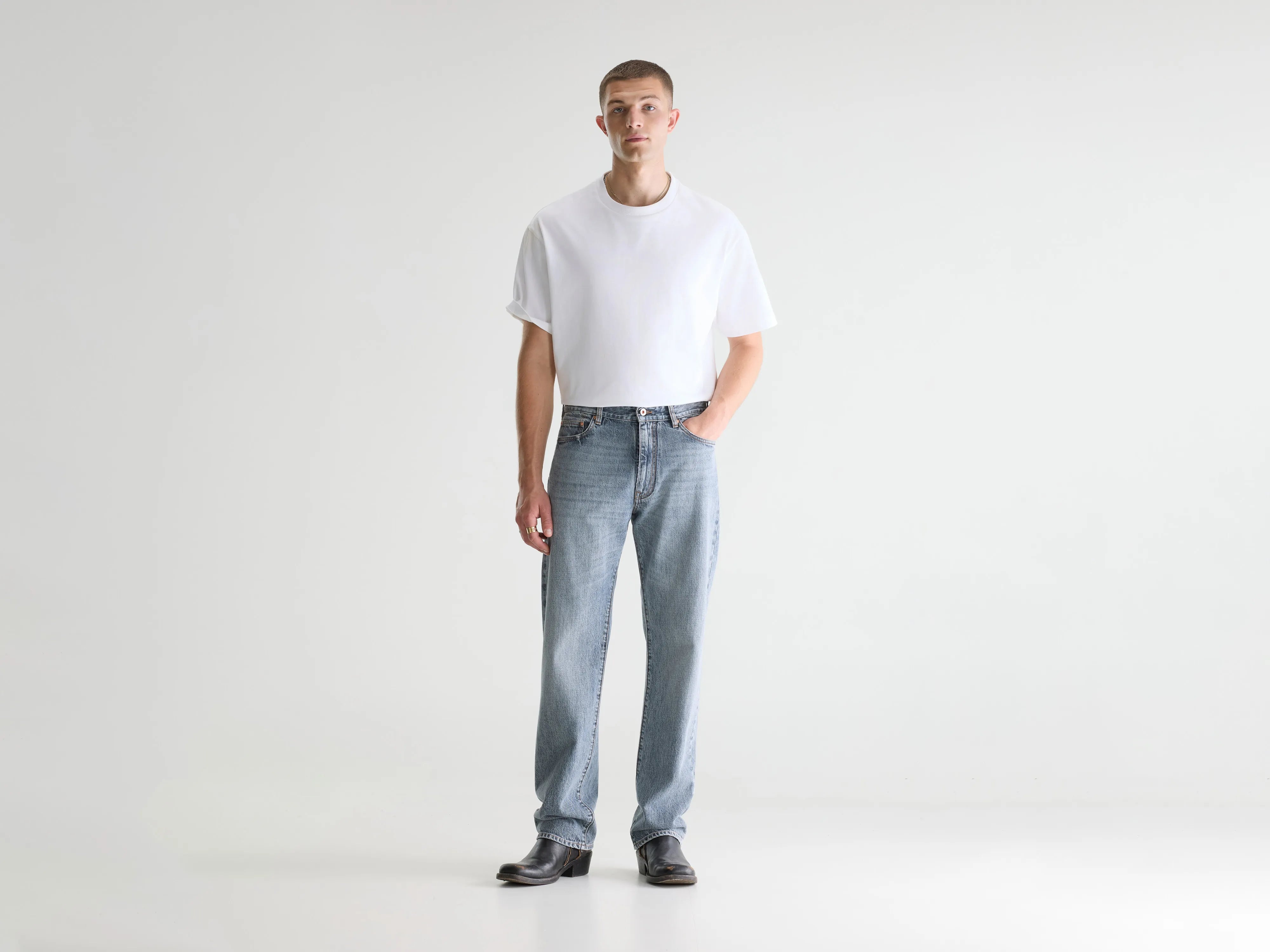 Jean Droit - Denim N. 09 (261 / M / VINTAGE BLUE)