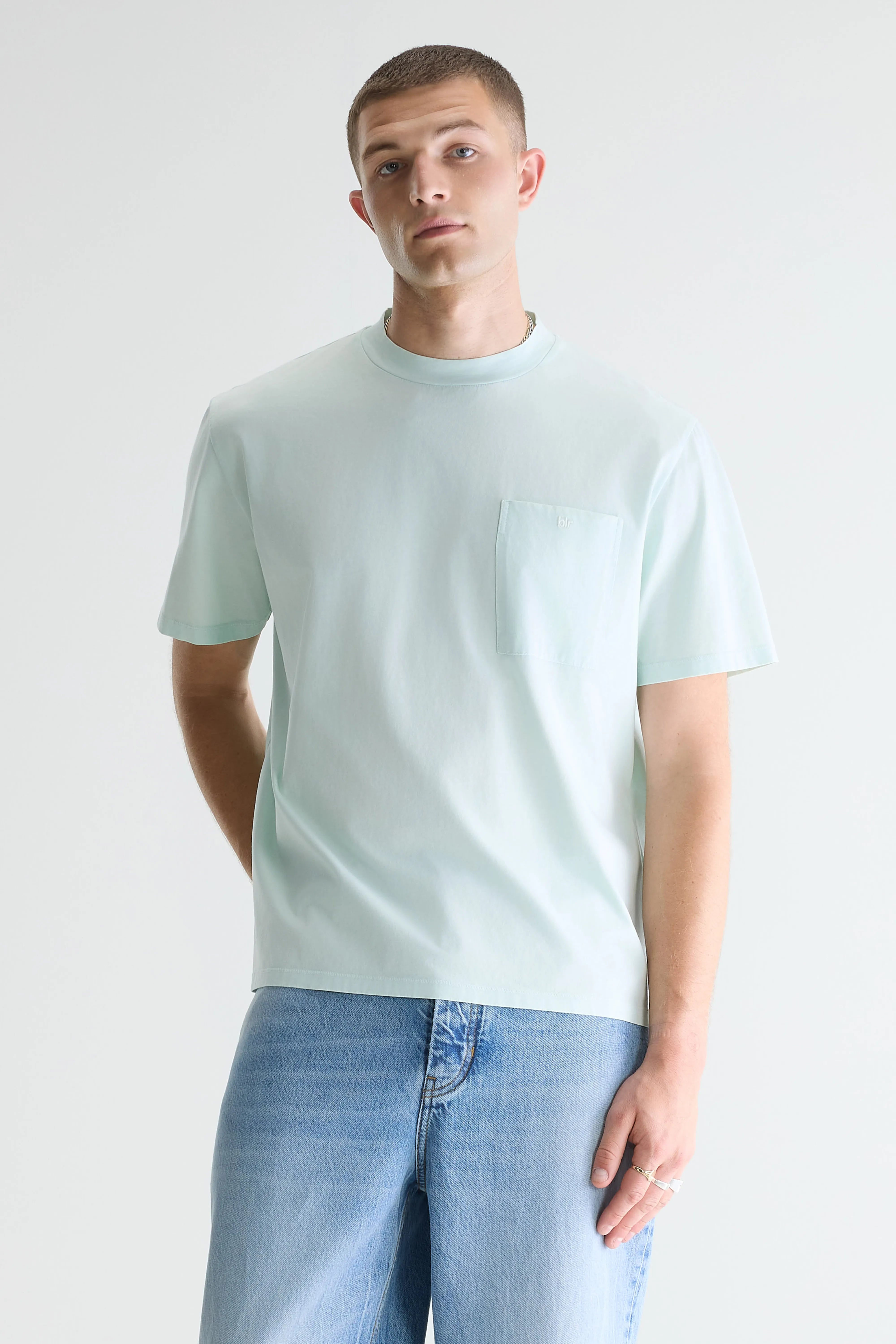 Video relaxed t-shirt (261 / M / PALE BLUE)