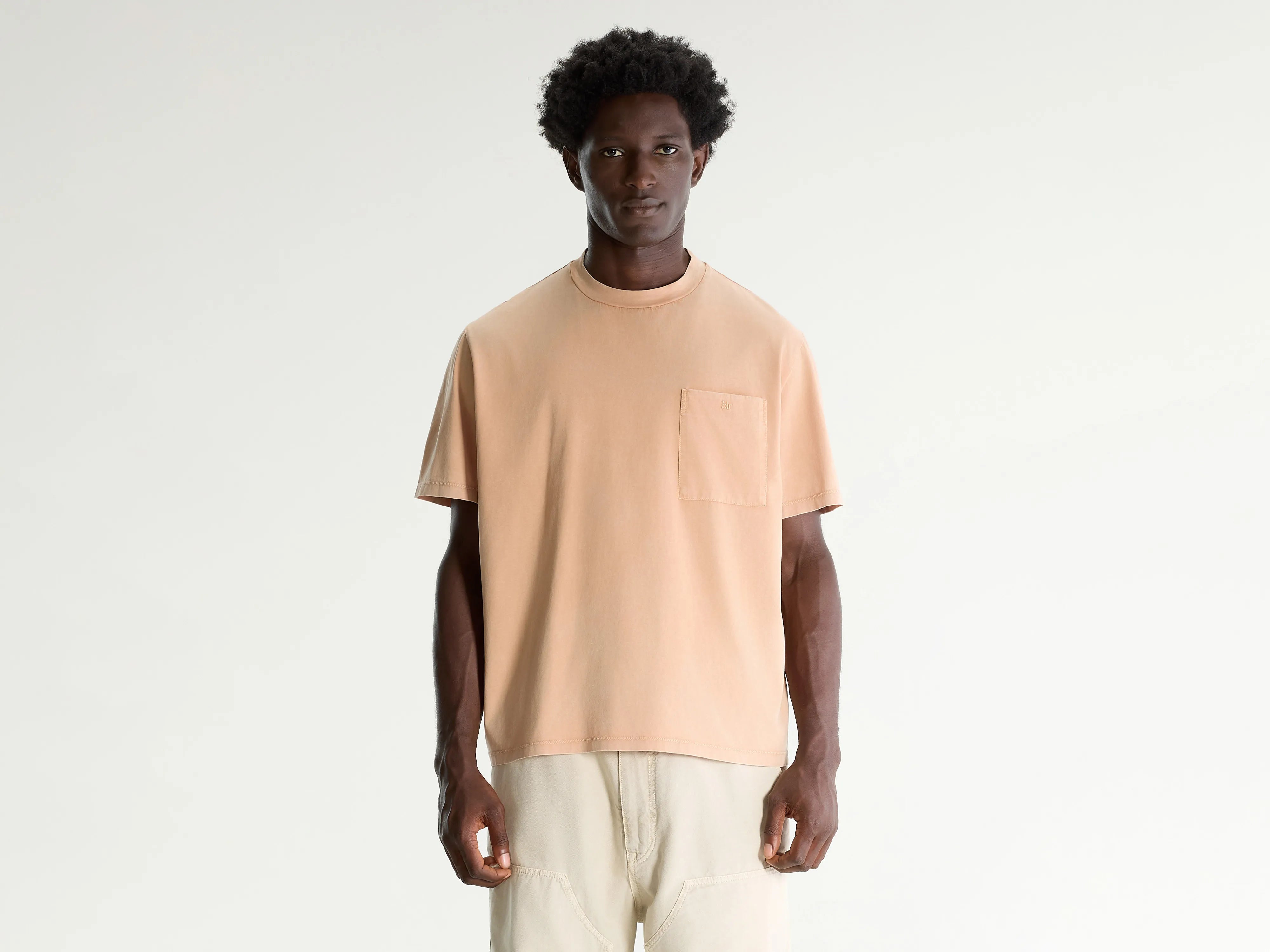 Video relaxed t-shirt (261 / M / CINNAMON)